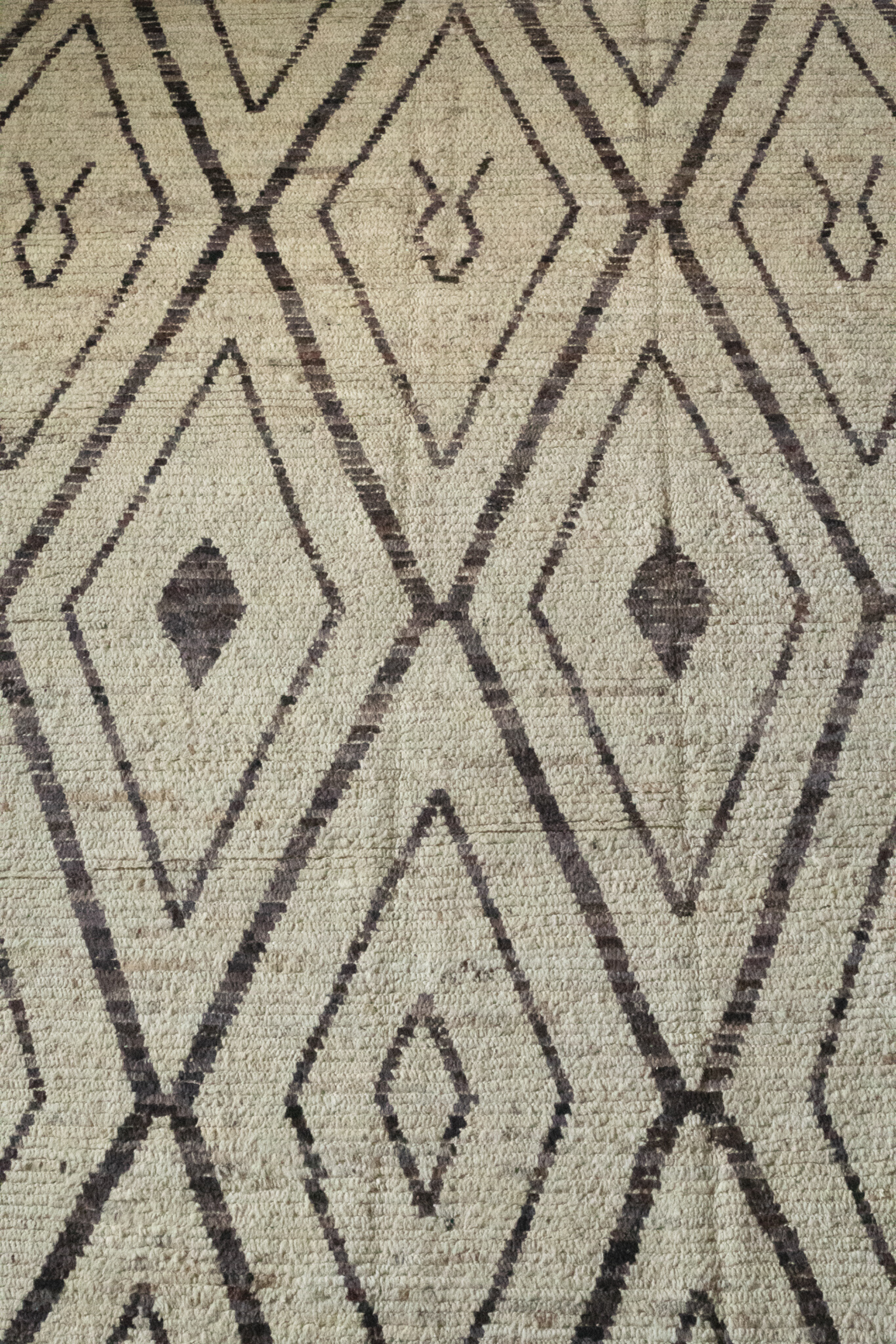 District Loom Modern hand knotted Afghan Tulu area rug 005 made to order