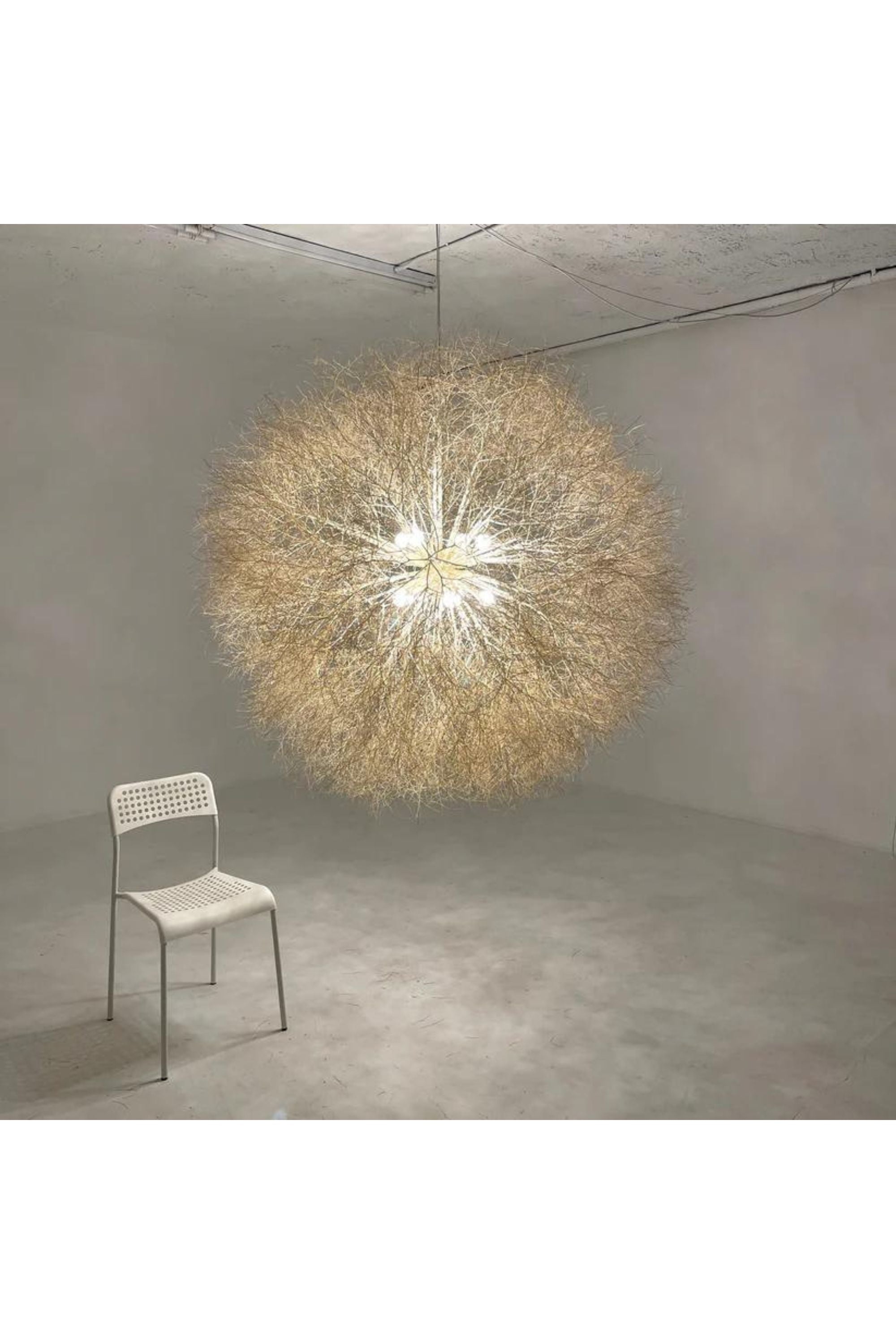 Owen Mortensen Tumbleweed Pendant 8 bulb x District Loom