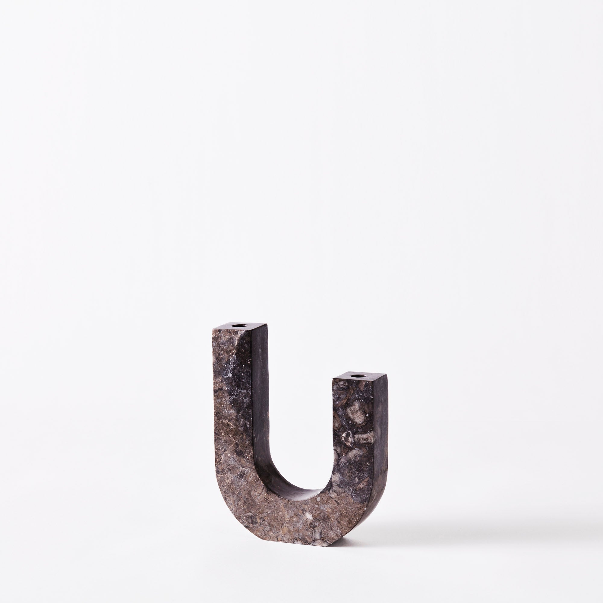Arco Candle Holder Grey