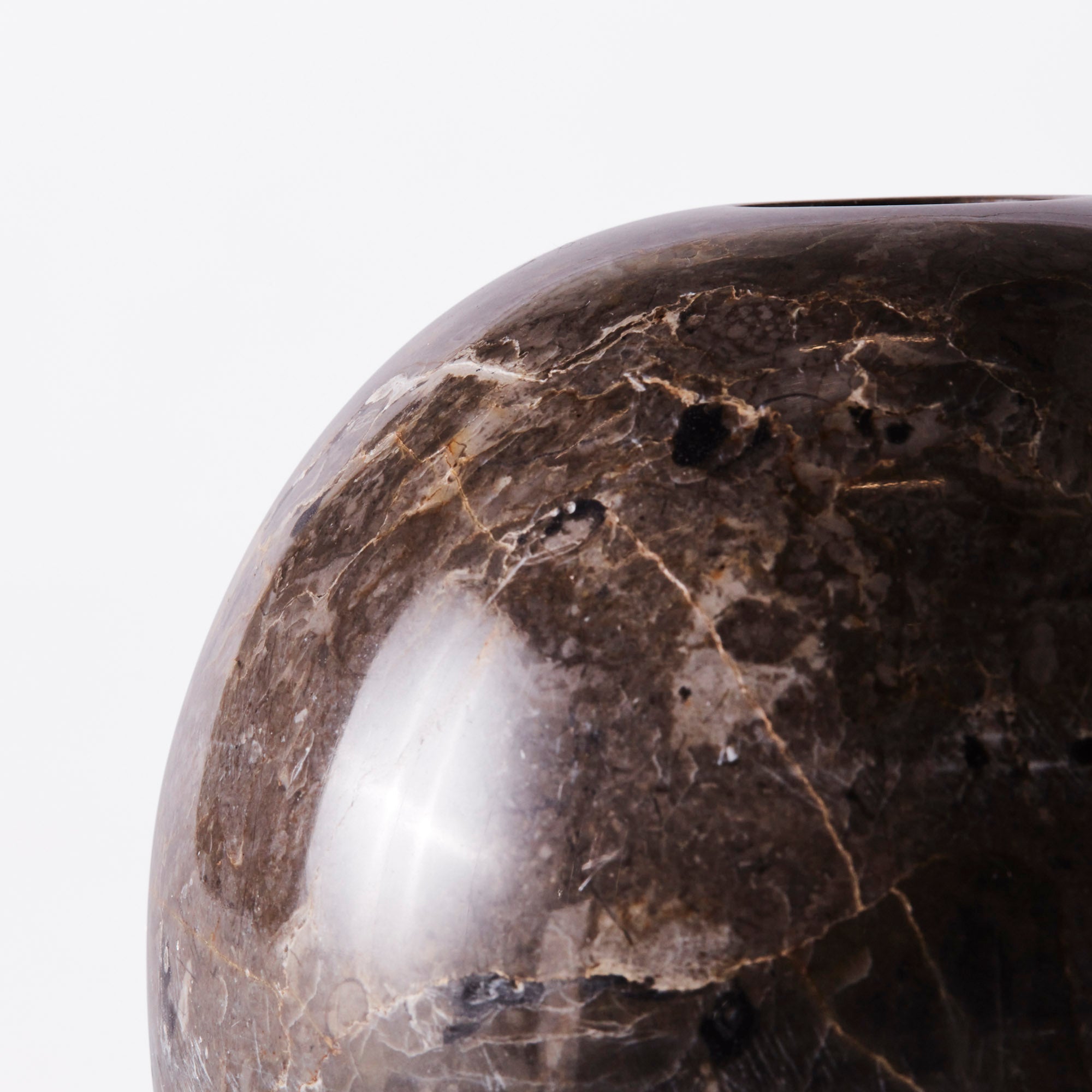 Sphere Candle Holder 10 Grey