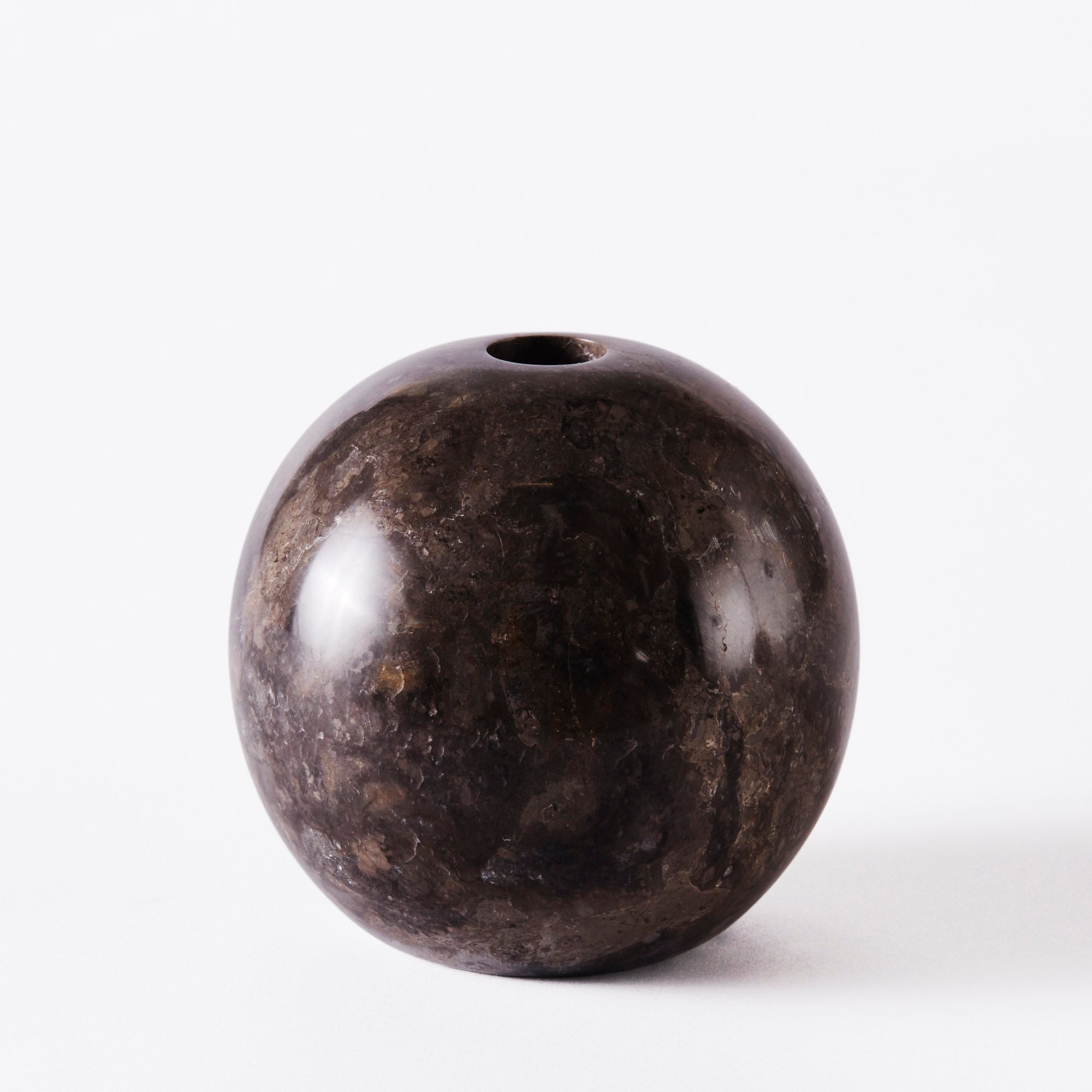Sphere Candle Holder 12 Grey