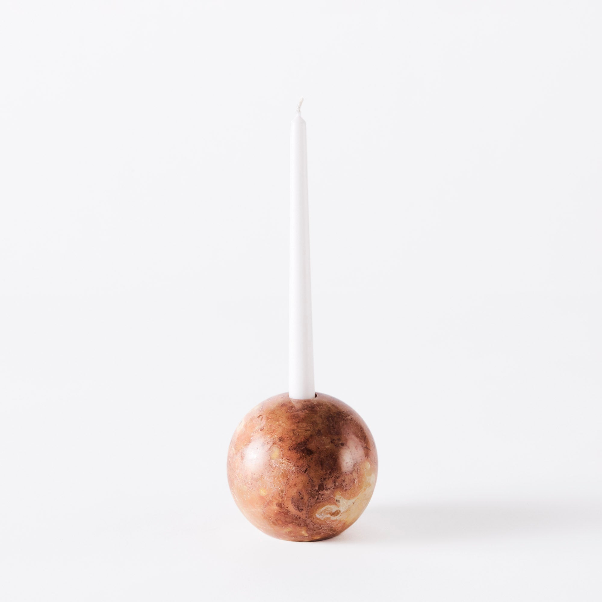 Sphere Candle Holder 12 Red