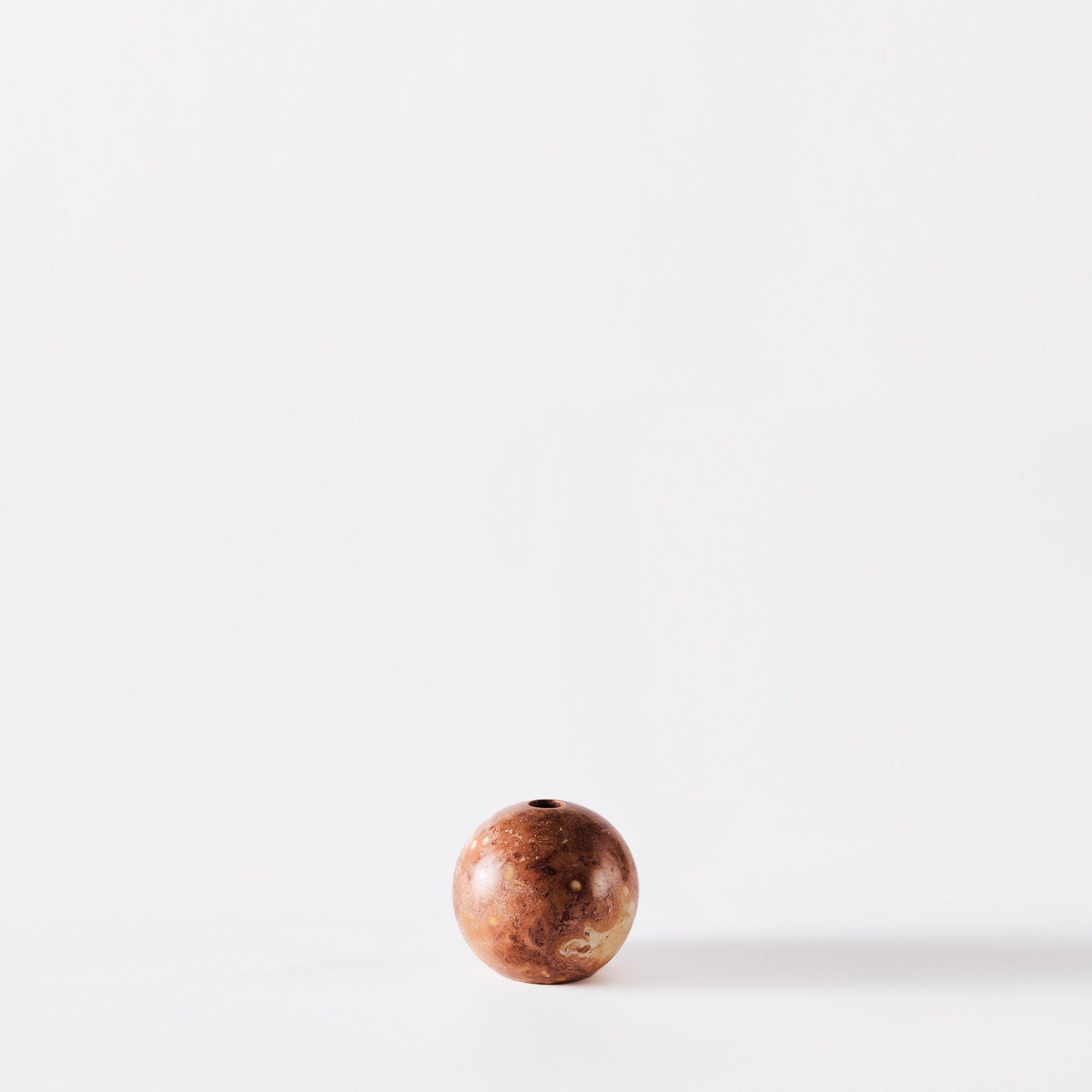Sphere Candle Holder 12 Red