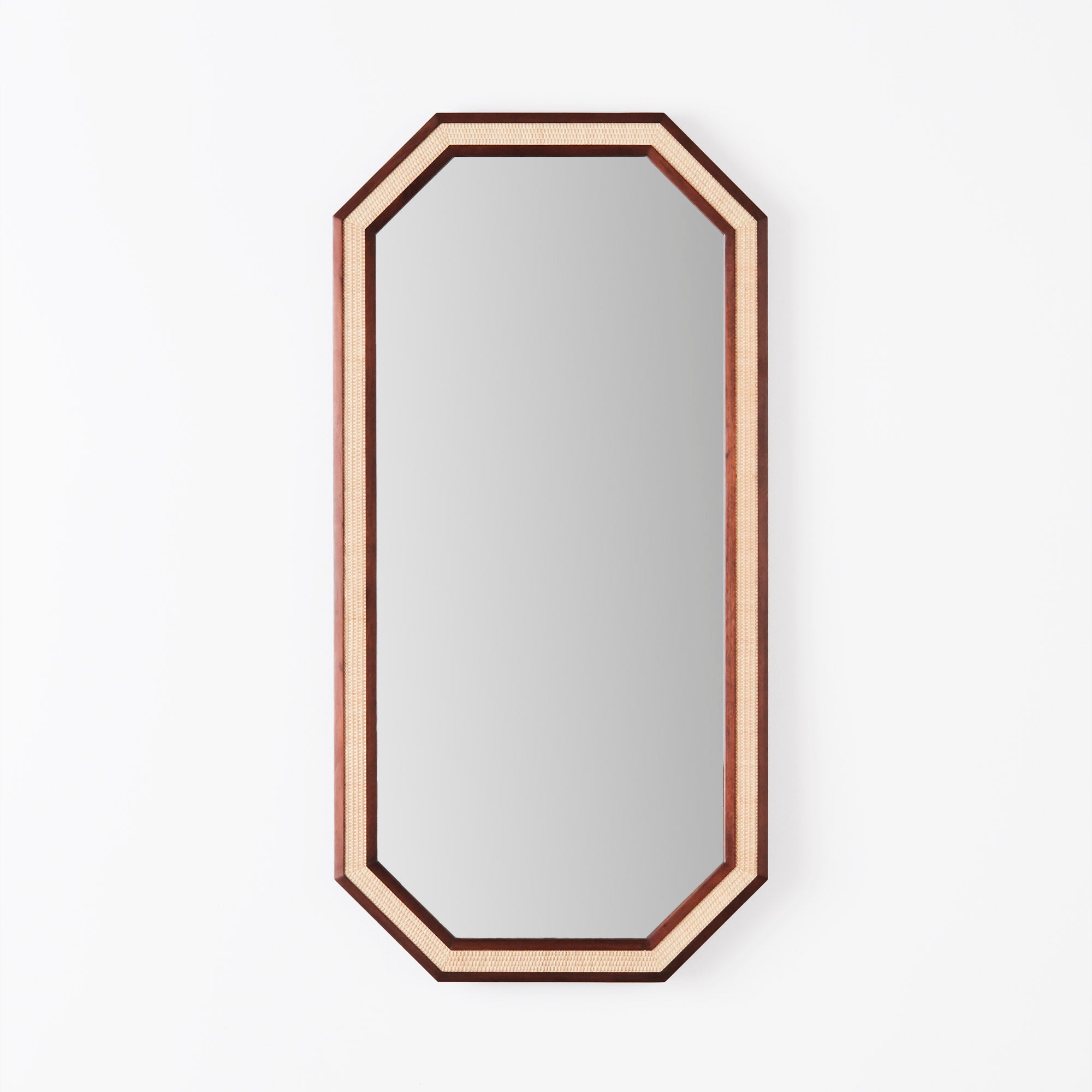 Rattan Mirror Large