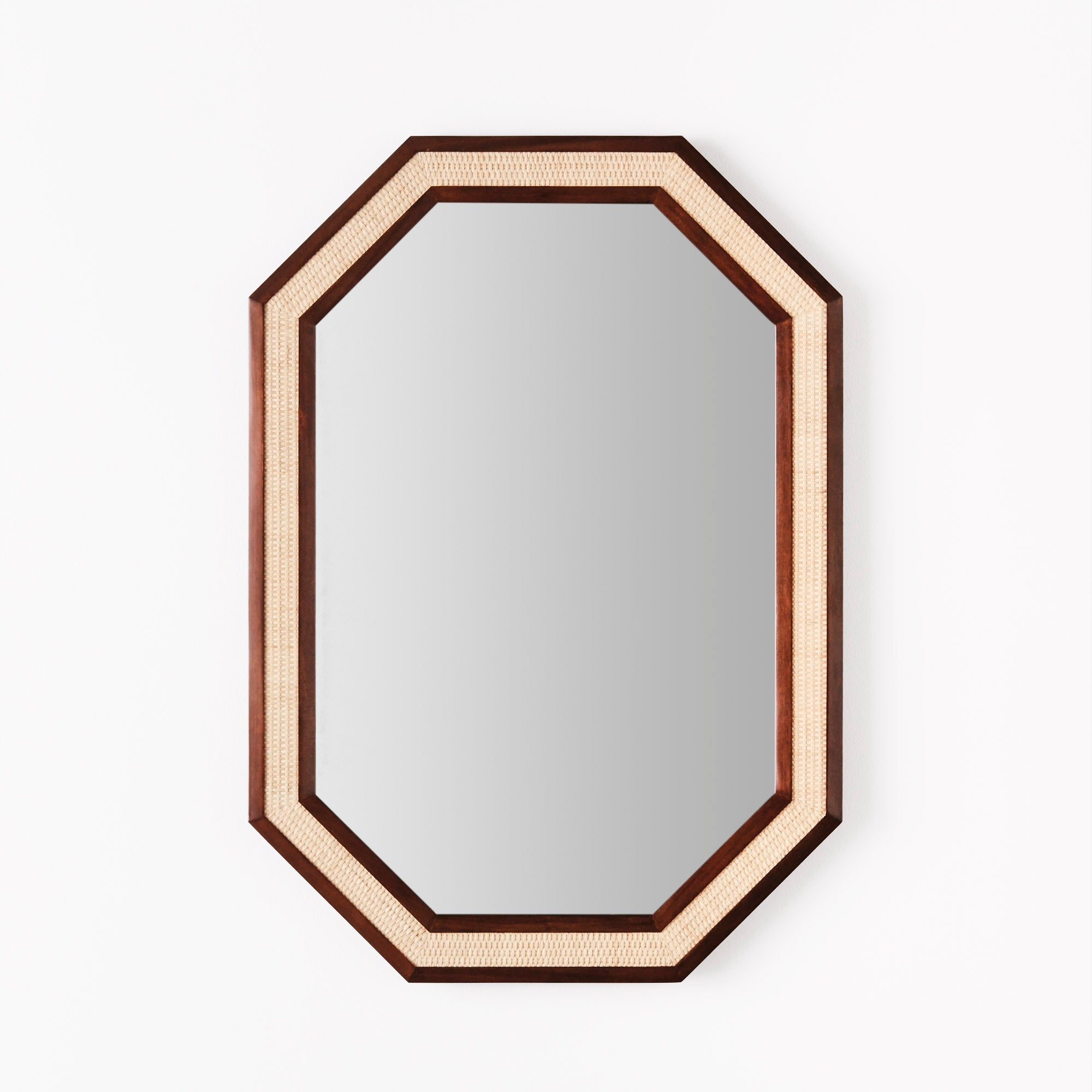 Rattan Mirror Small