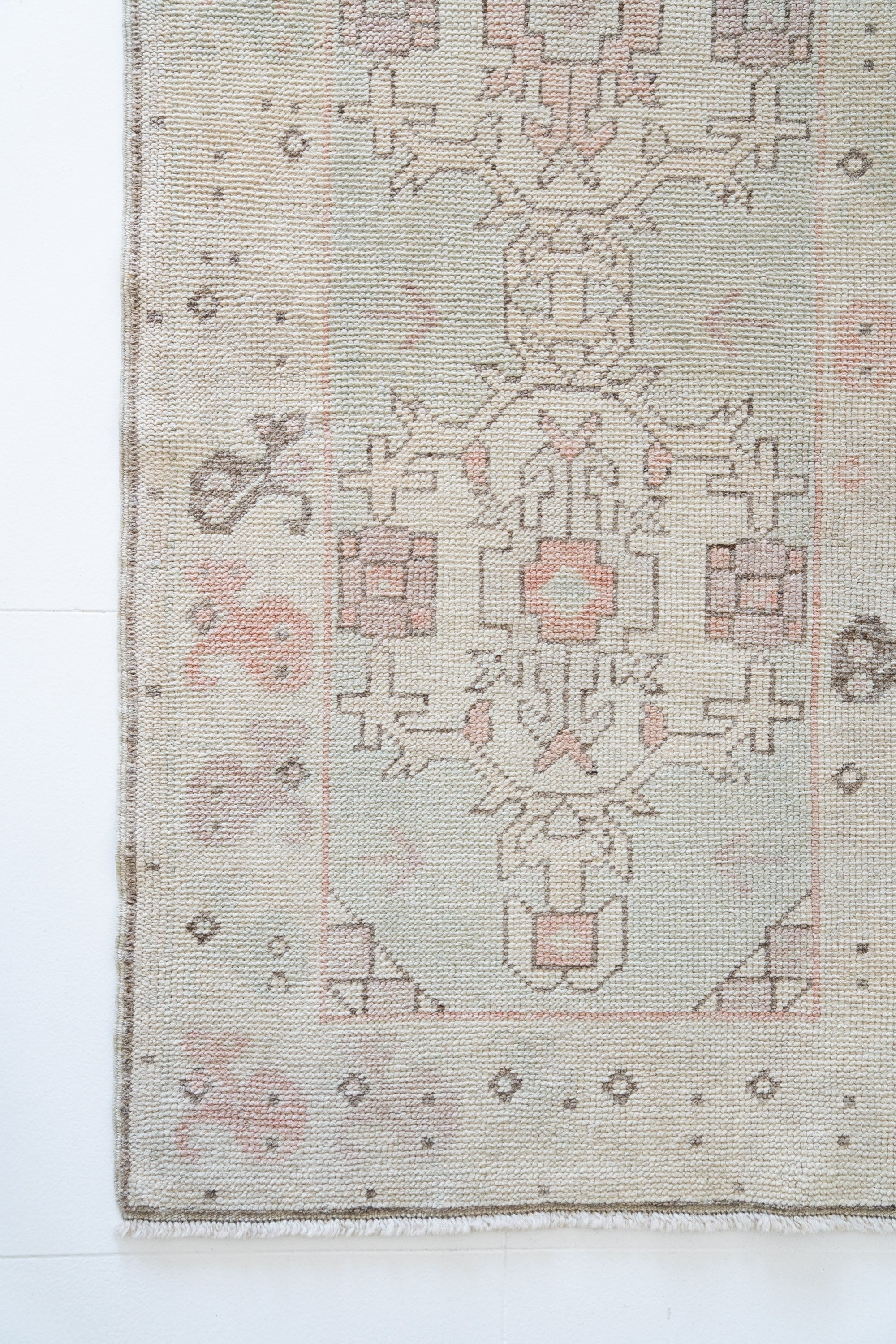 District Loom Vintage Turkish Anatolian Runner Rug No. 349 for Anthropologie