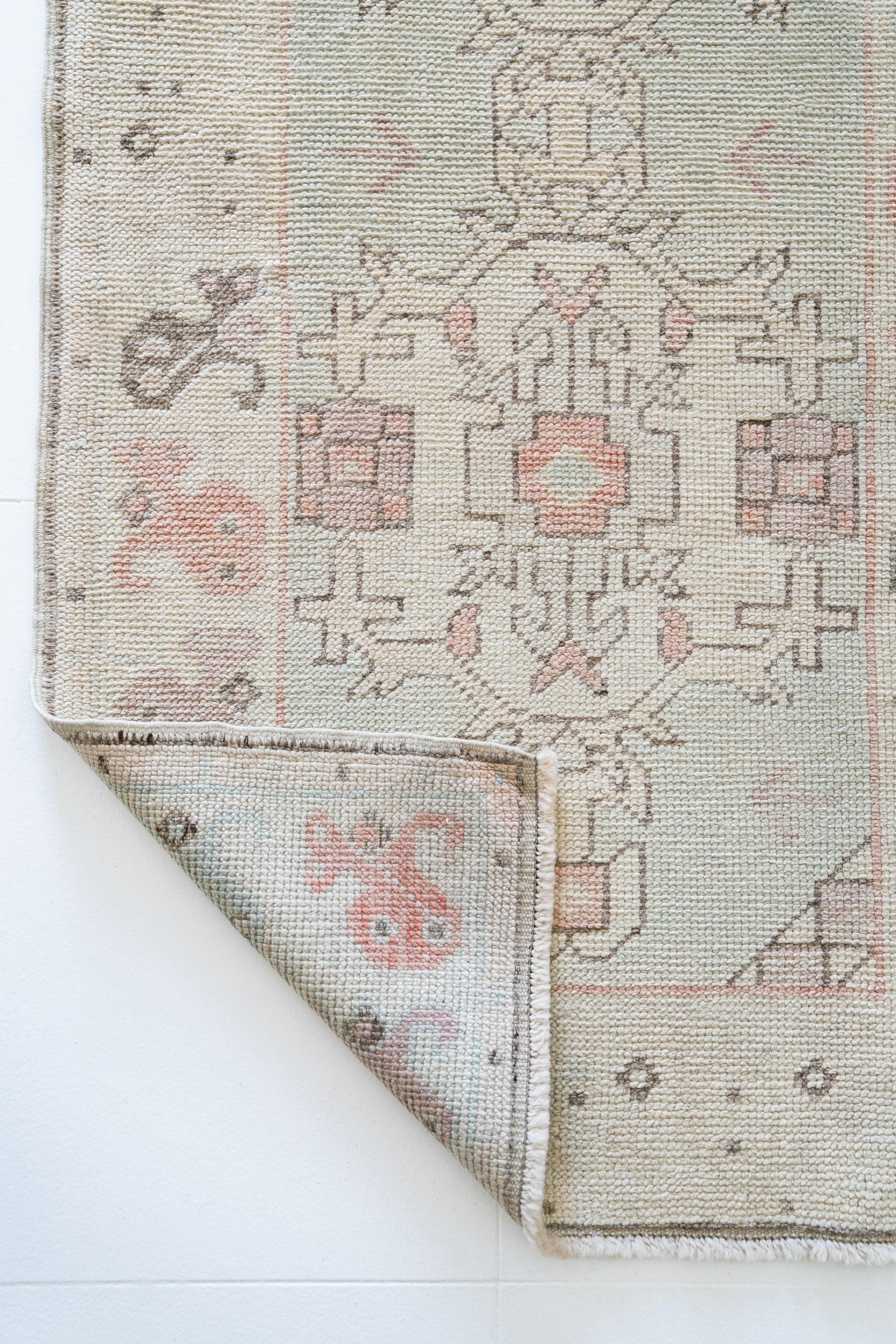 District Loom Vintage Turkish Anatolian Runner Rug No. 349 for Anthropologie