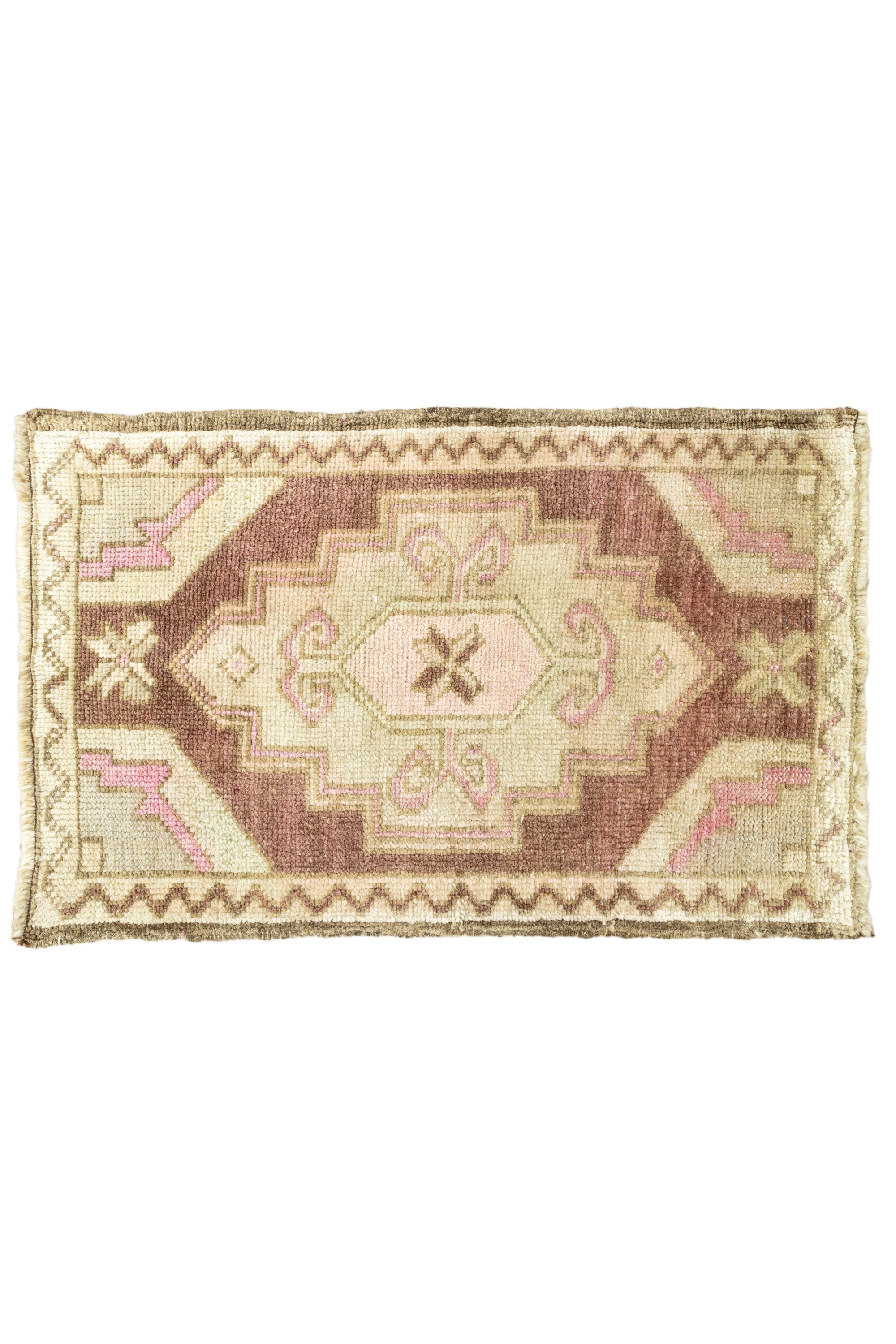 District Loom Vintage Turkish Mini Rug No. 671 for Anthropologie