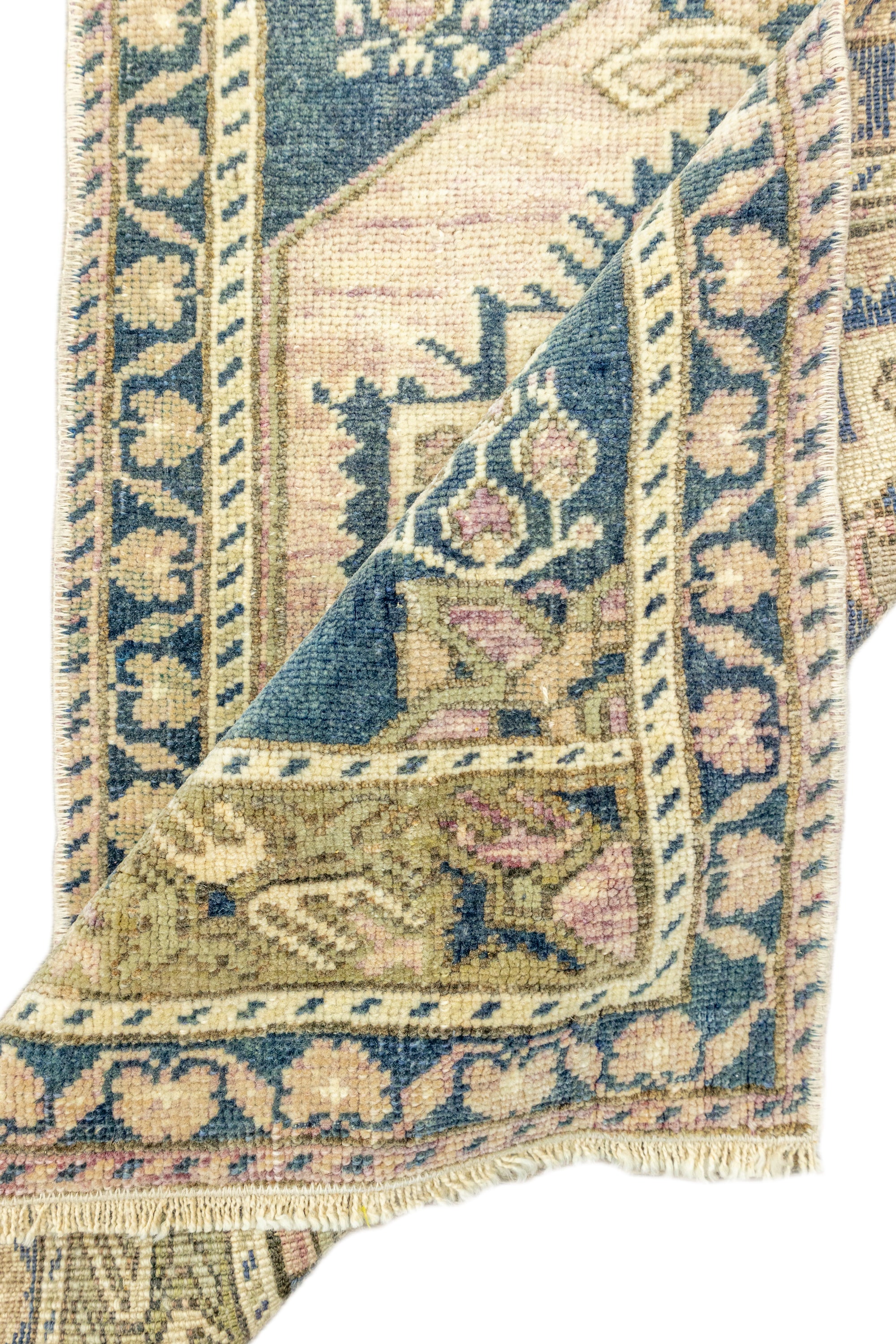 District Loom Vintage Turkish Mini Rug No. 676 for Anthropologie
