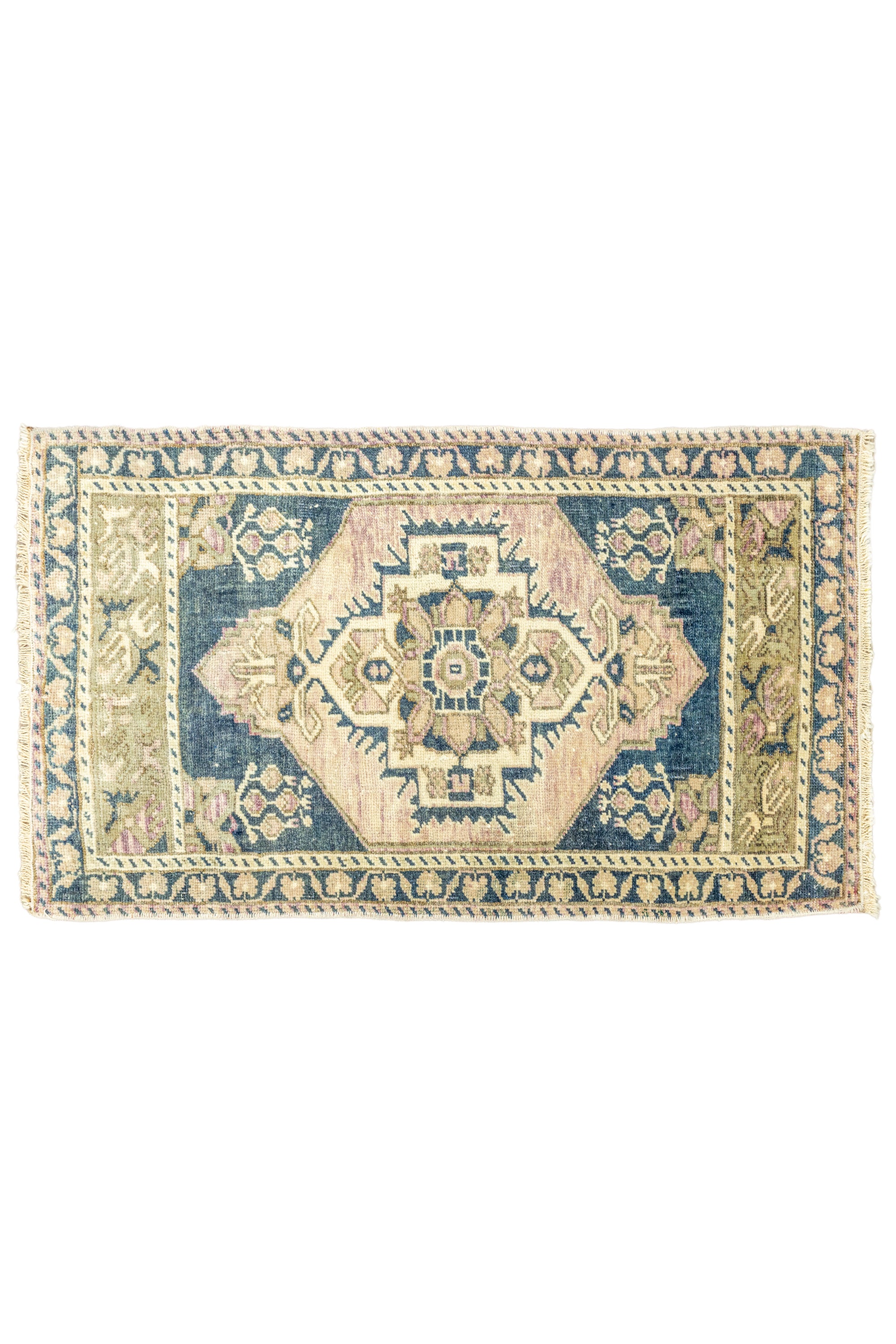 District Loom Vintage Turkish Mini Rug No. 676 for Anthropologie