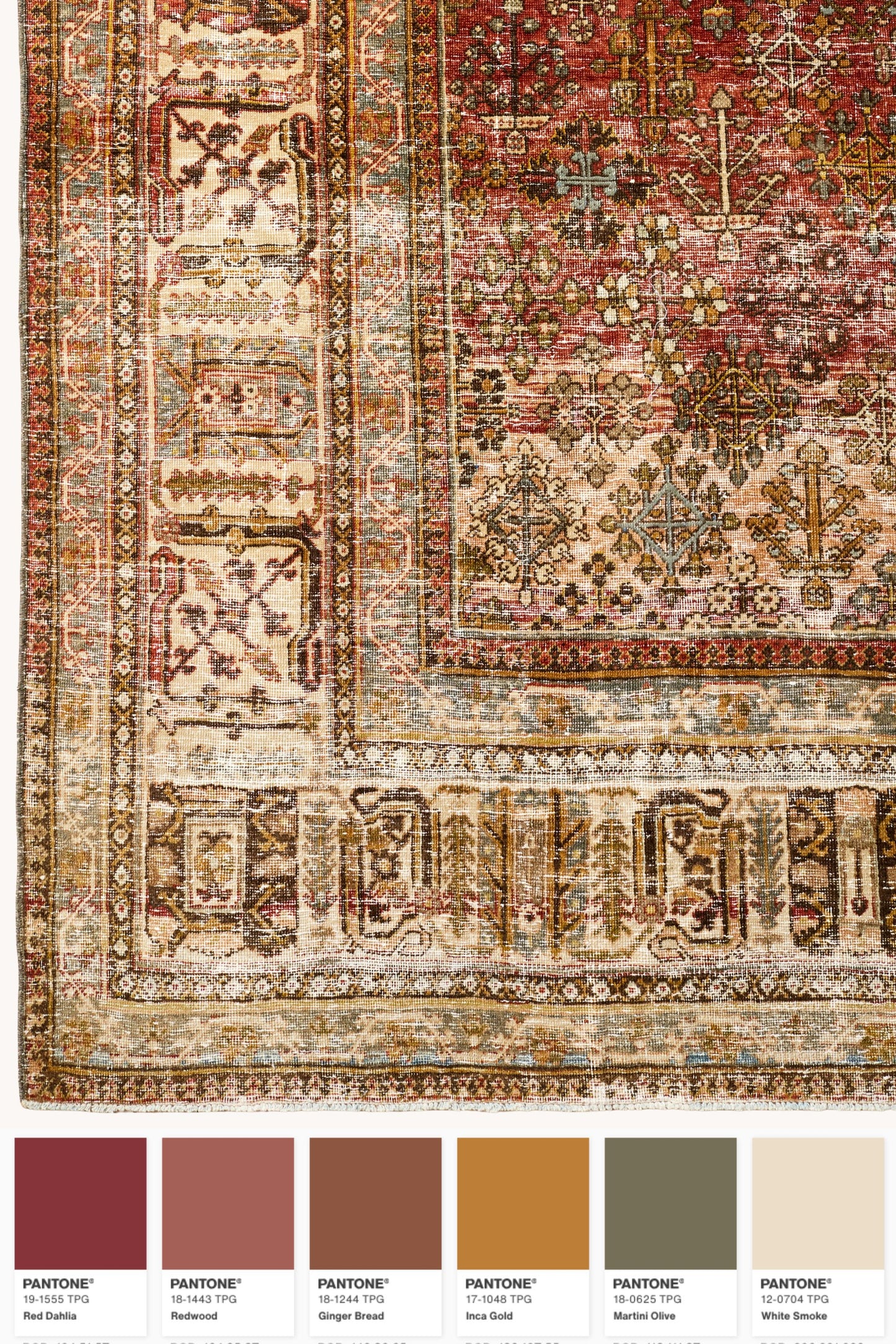 District Loom Vintage Area Rug Lodge