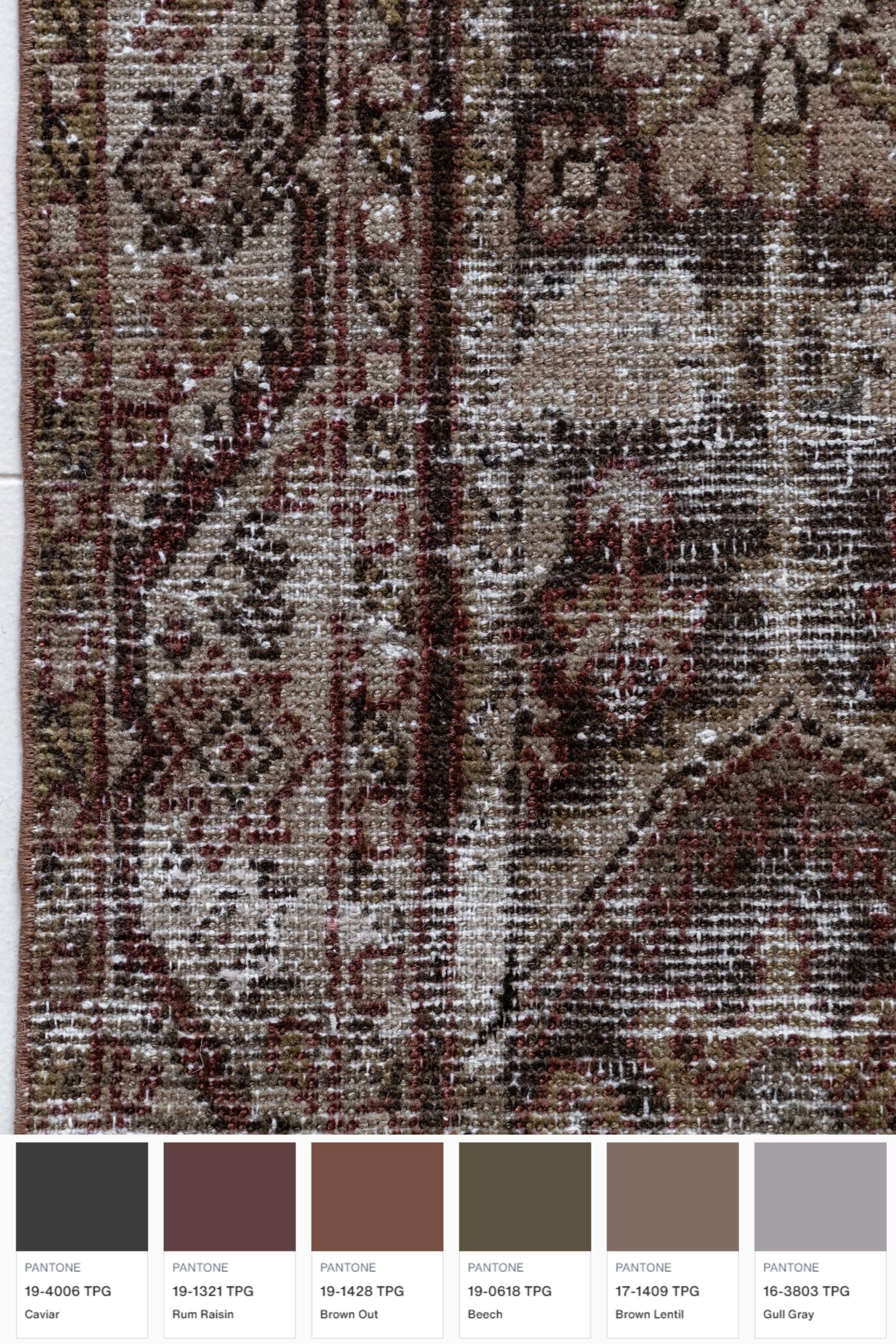 District Loom Vintage Mahal rug Totten
