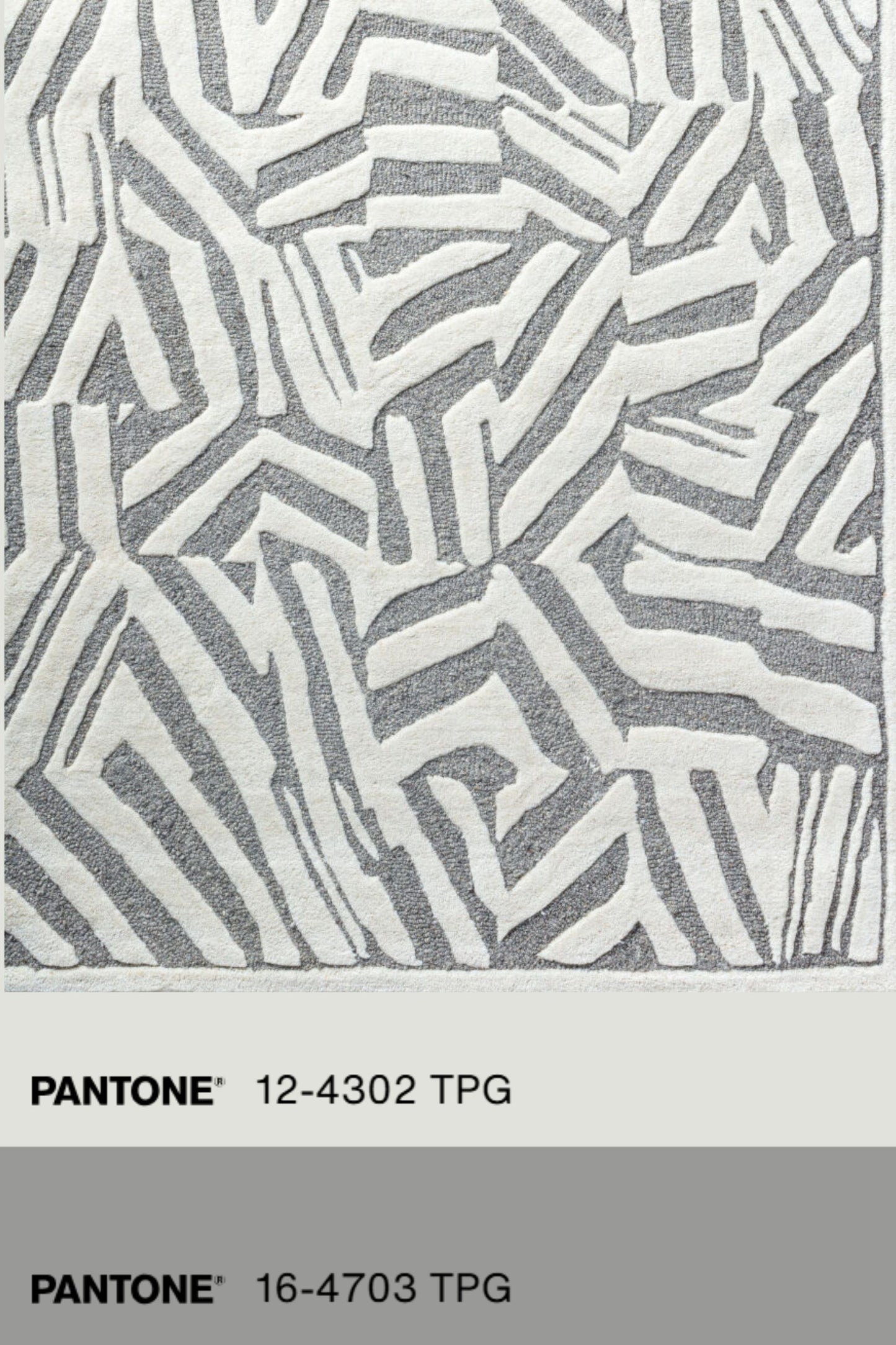 District Loom Modern hand tufted rug Dune Gray