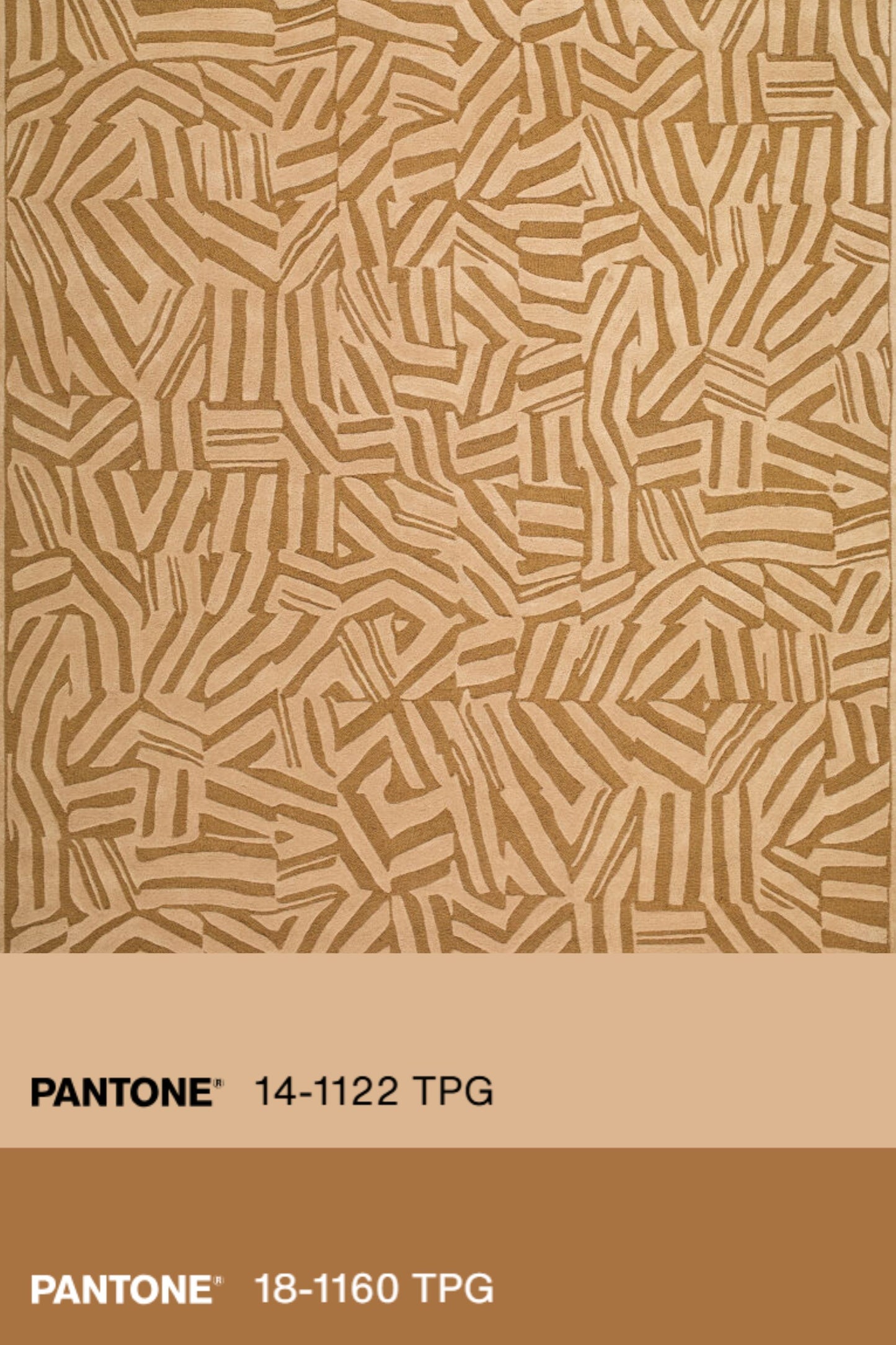 District Loom Modern hand tufted rug Dune Camel