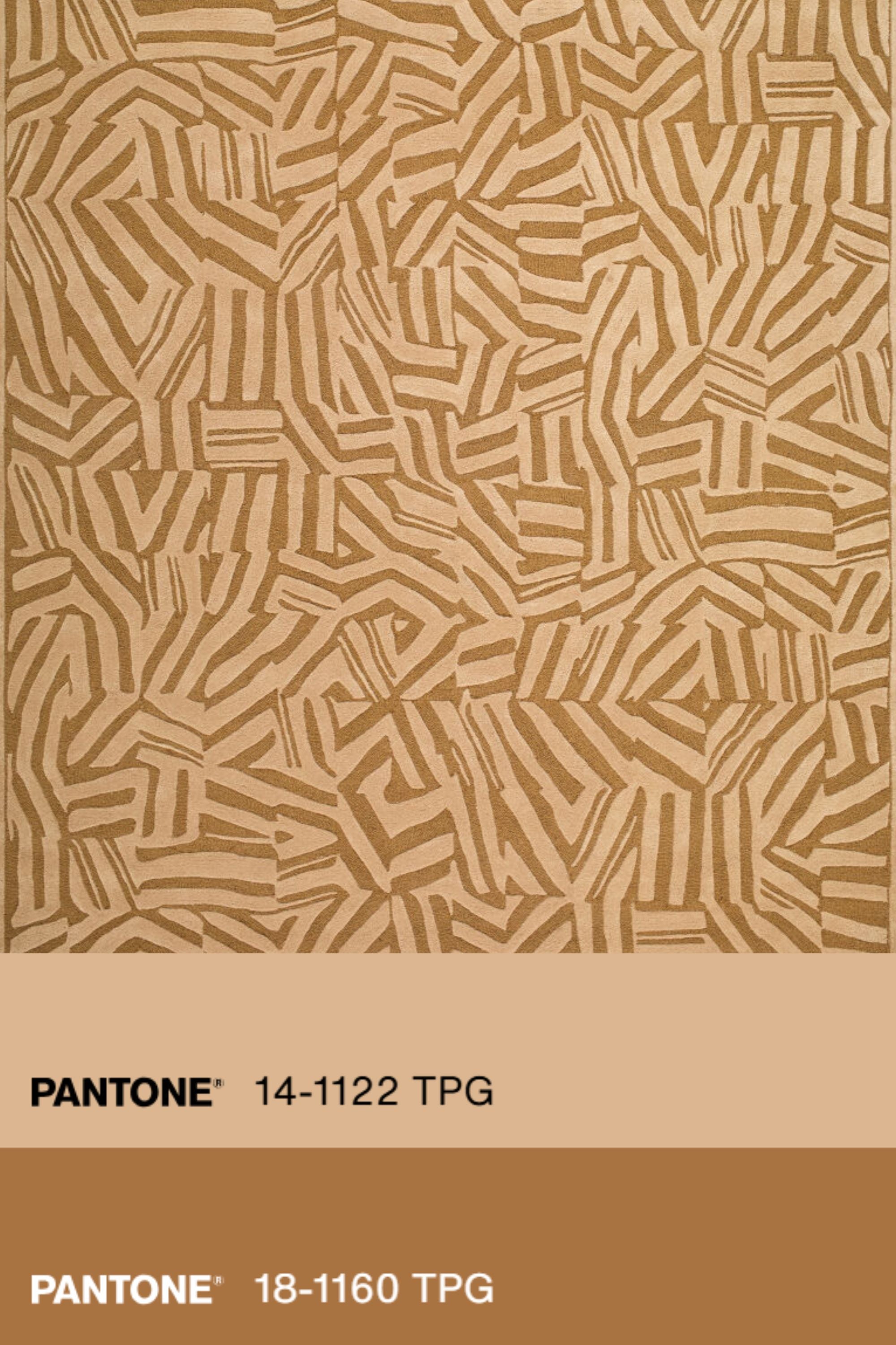 District Loom Modern hand tufted rug Dune Camel