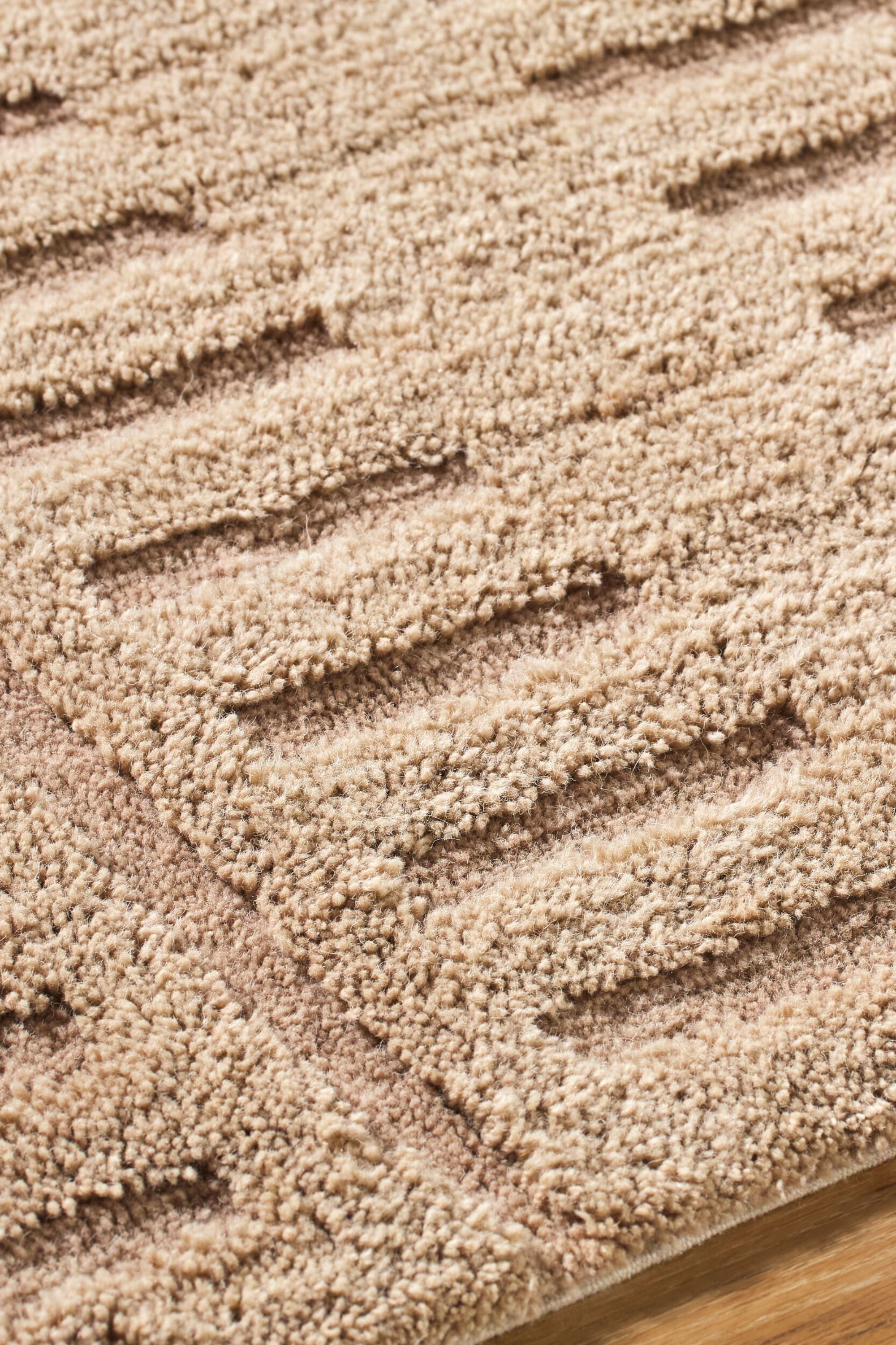 District Loom Modern hand tufted rug Harrow Beige