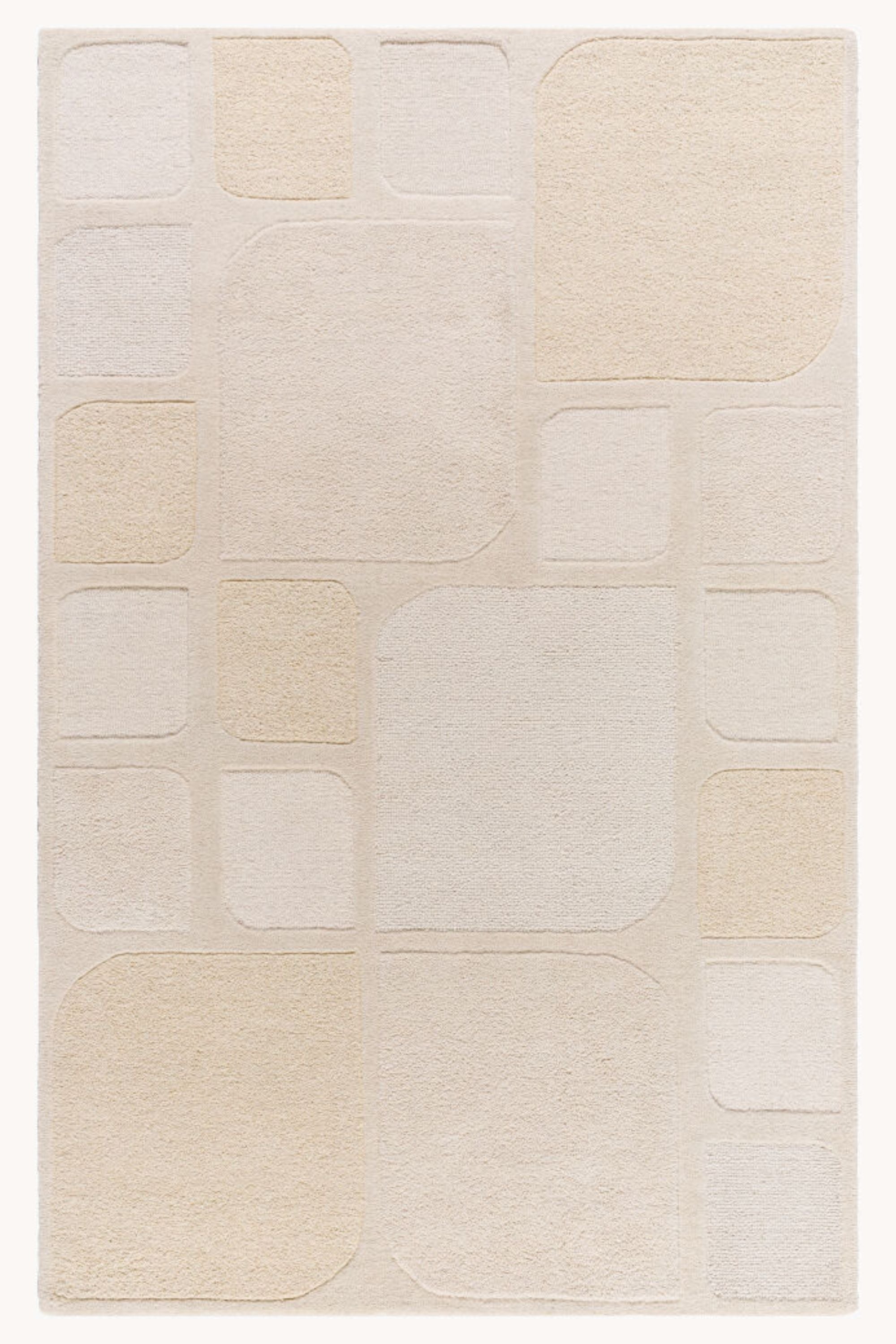 District Loom Modern hand tufted rug Kinsley Grid