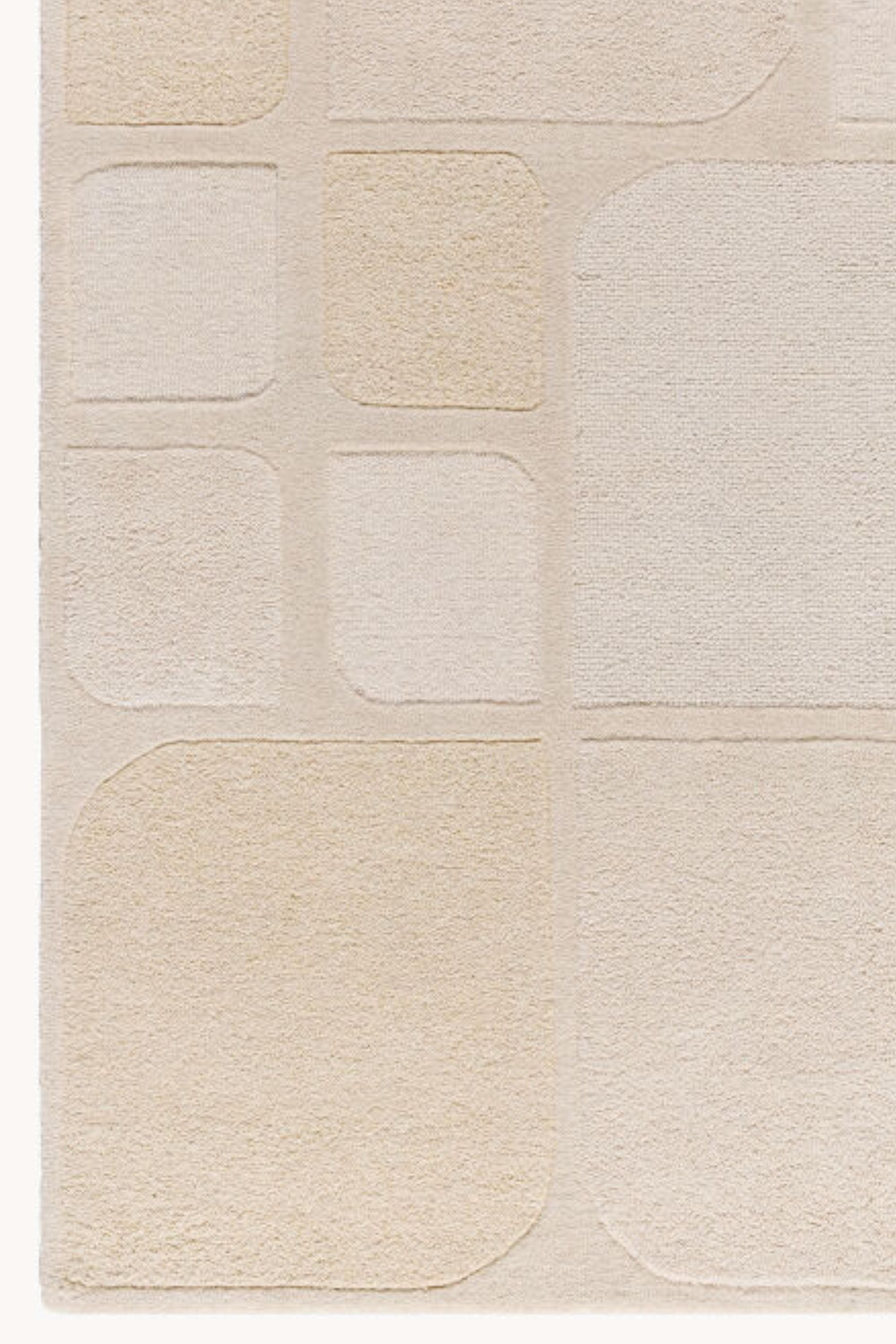 District Loom Modern hand tufted rug Kinsley Grid