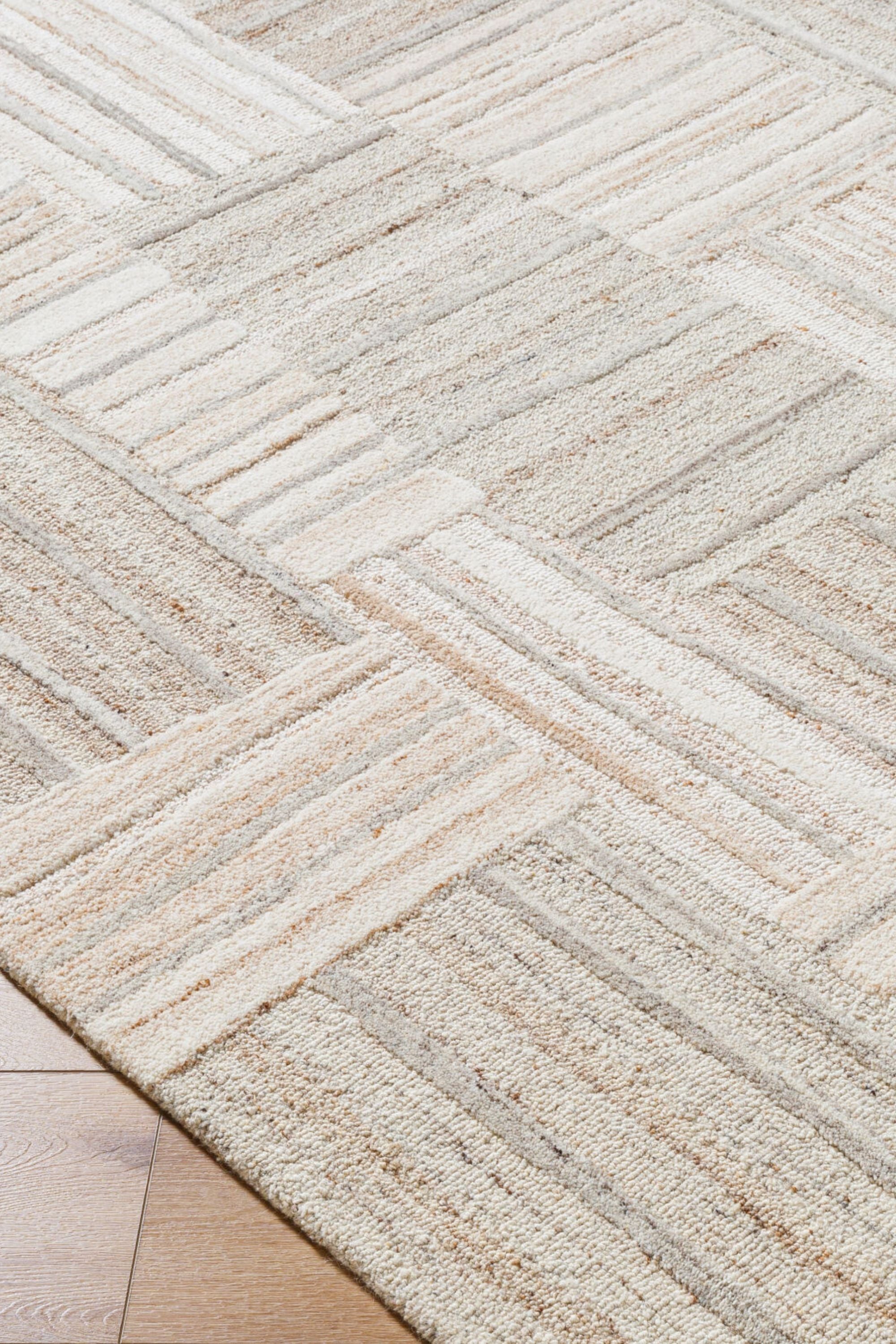 District Loom Modern hand tufted rug La Punta