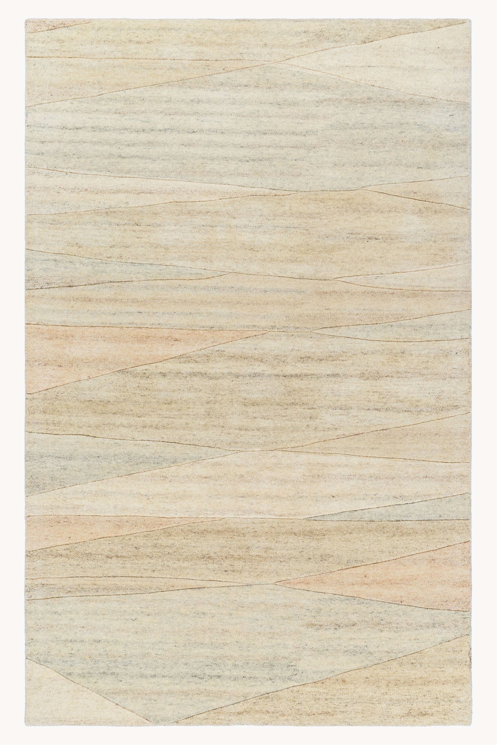 District Loom Modern hand tufted rug Forom Neutral