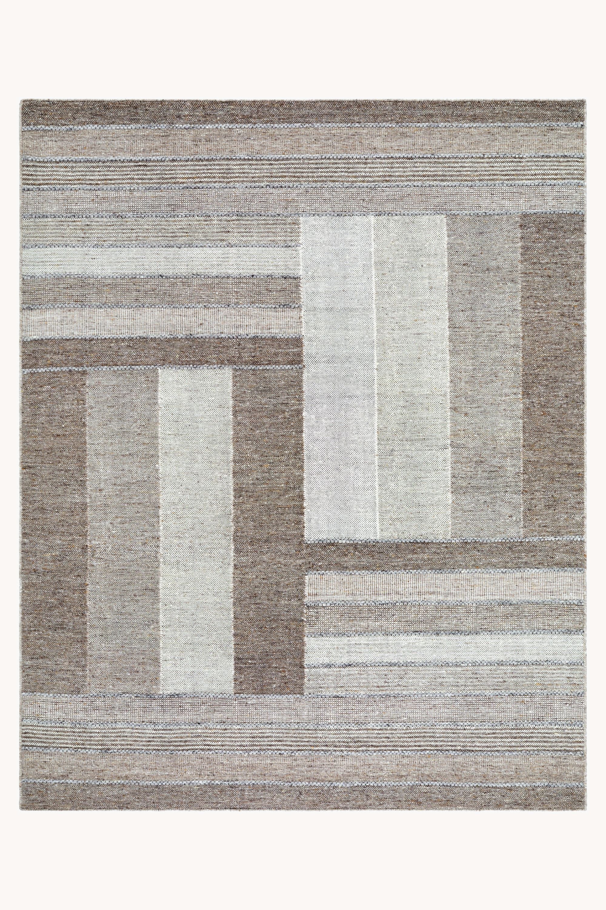 District Loom Modern hand knotted rug Celtic Gray