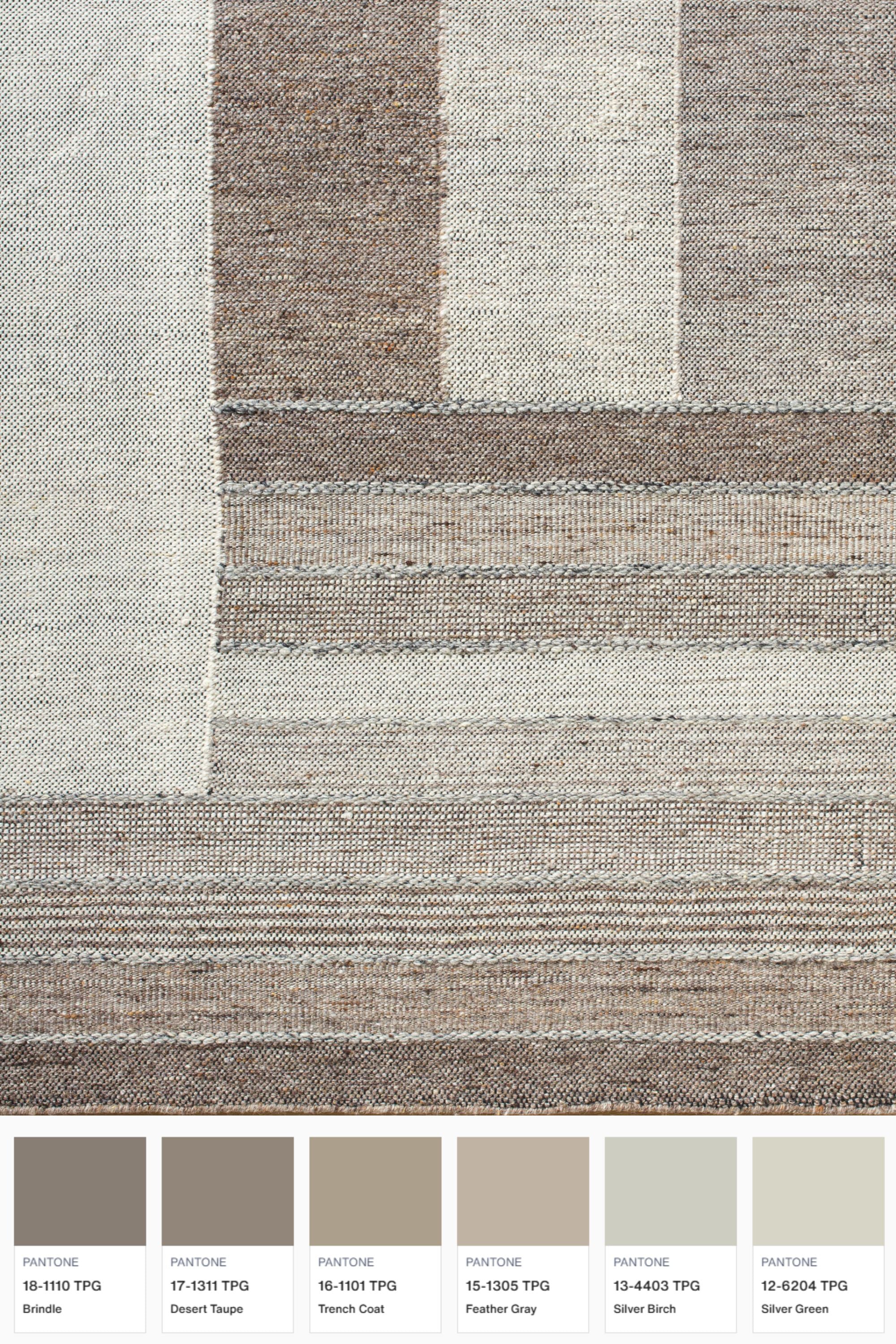 District Loom Modern hand knotted rug Celtic Gray
