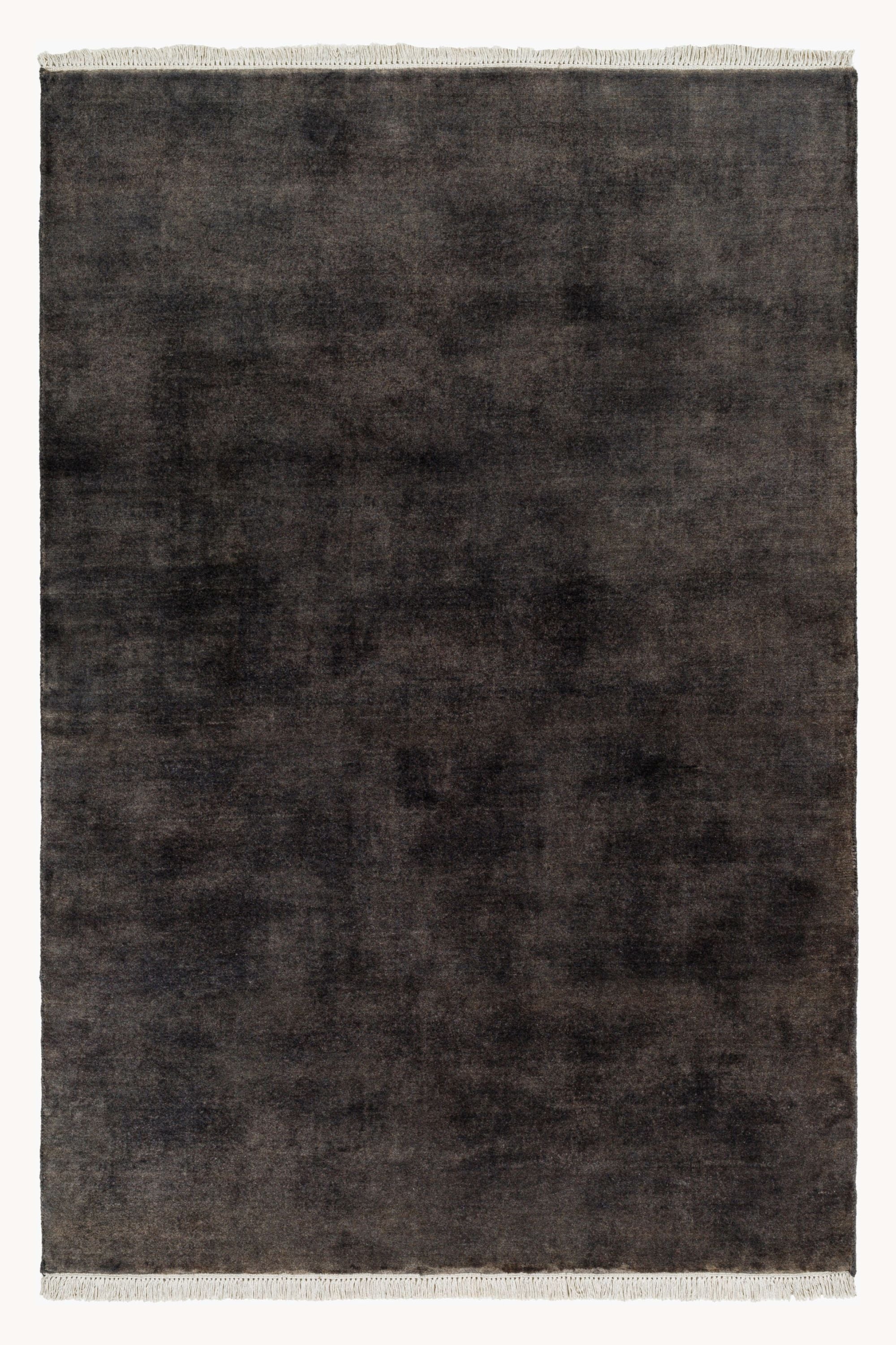 District Loom Modern hand loomed rug Serene Charcoal