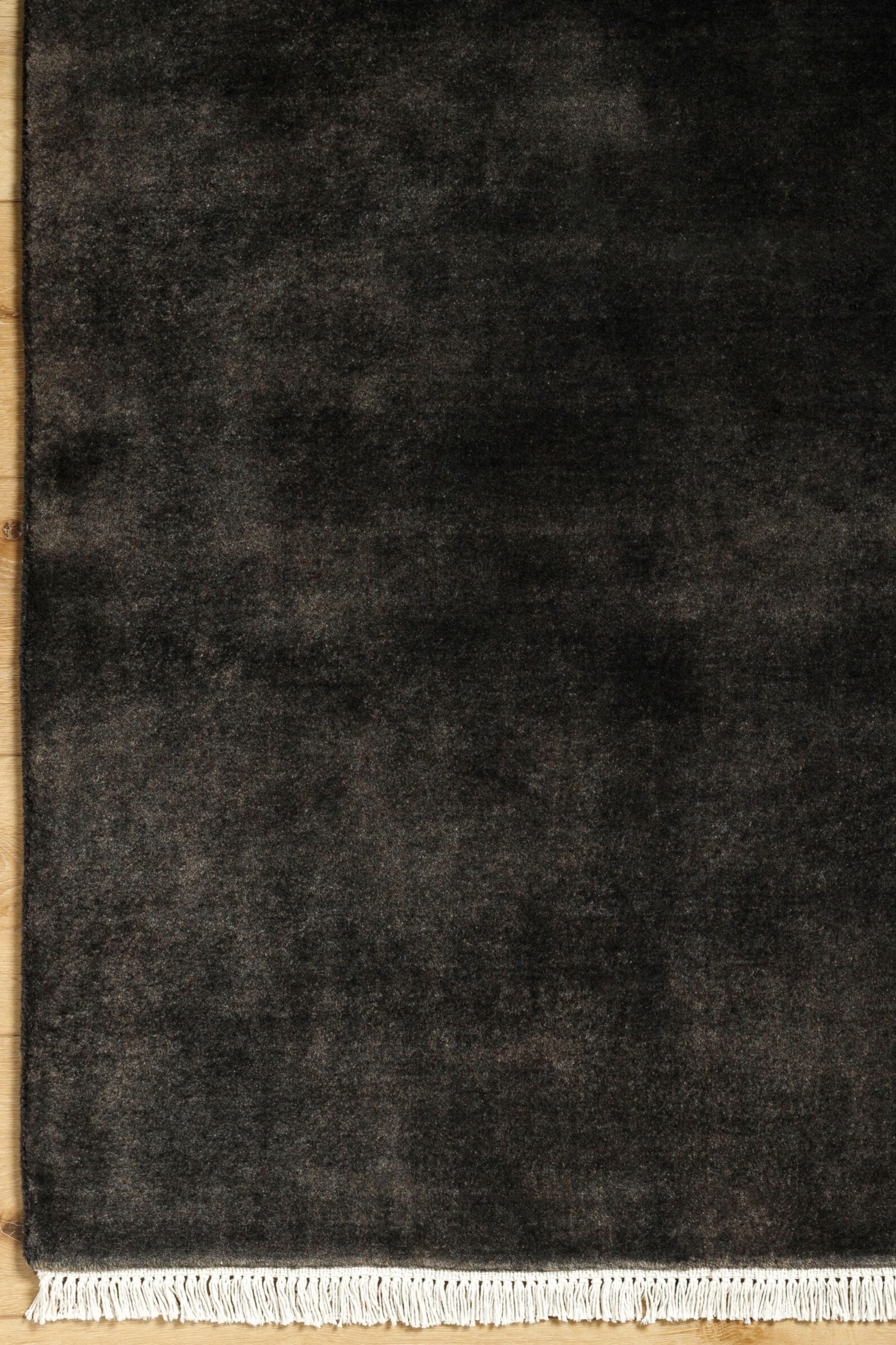 District Loom Modern hand loomed rug Serene Charcoal