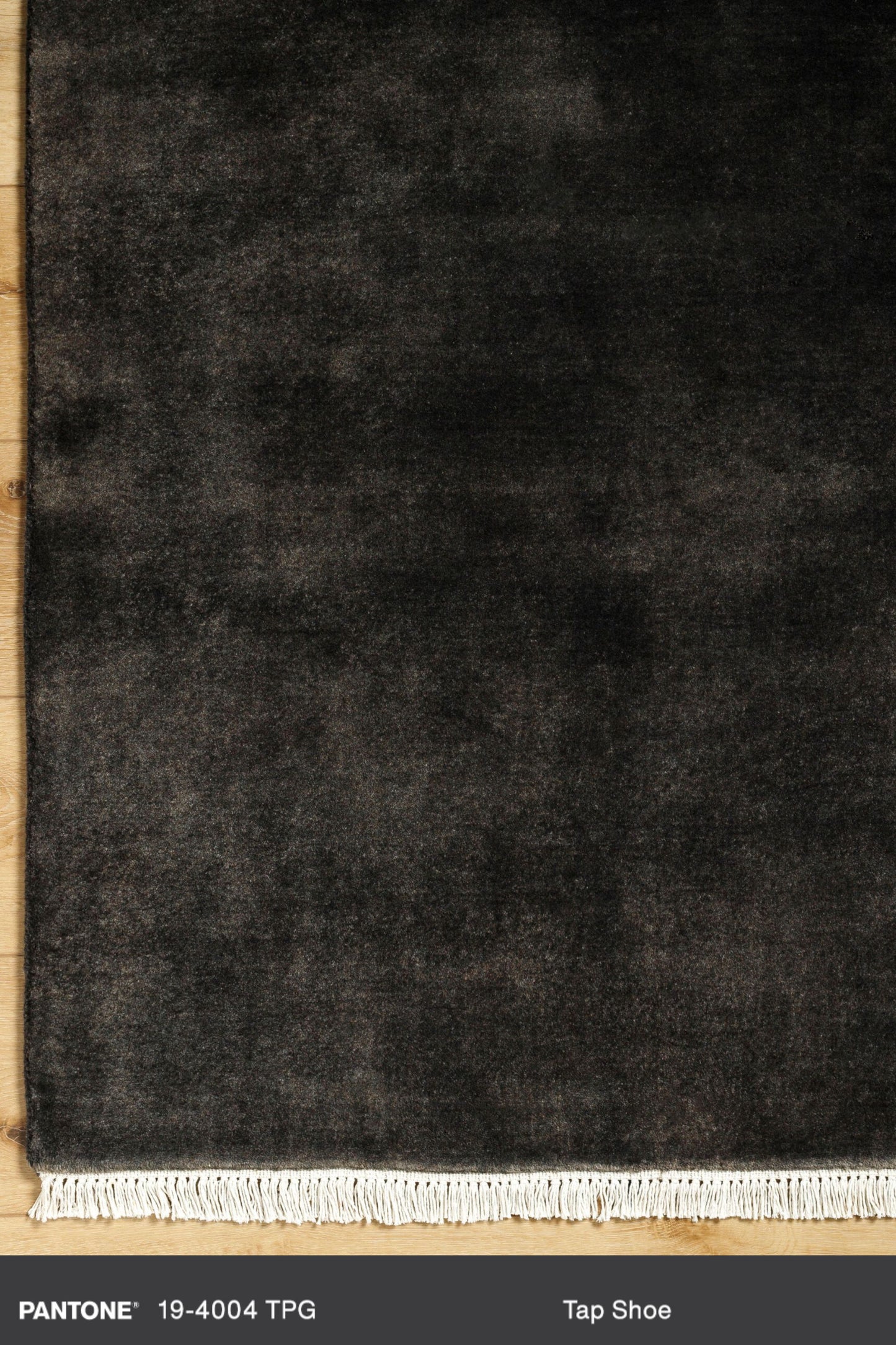 District Loom Modern hand loomed rug Serene Charcoal