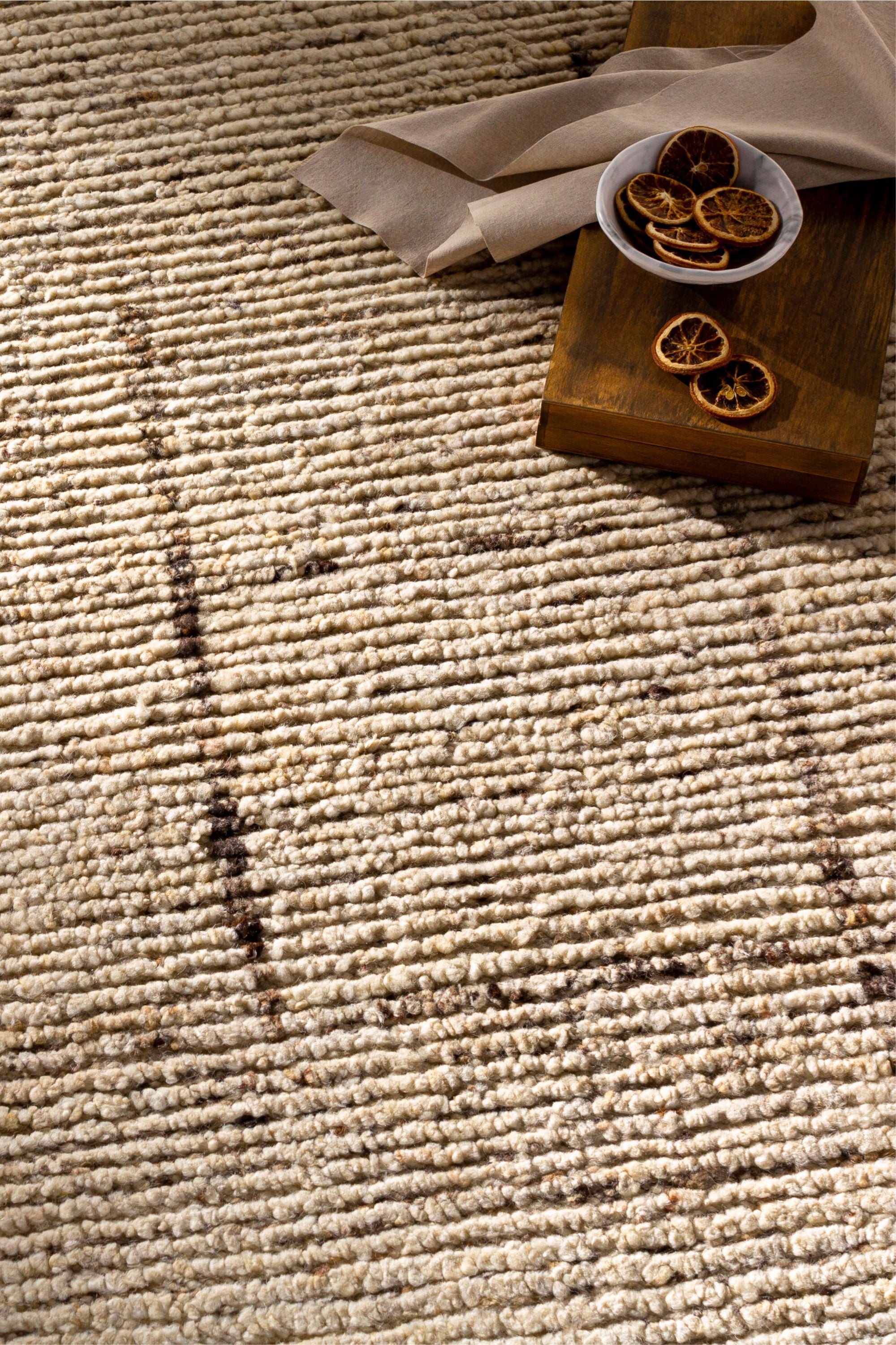 District Loom Modern hand knotted rug Stria