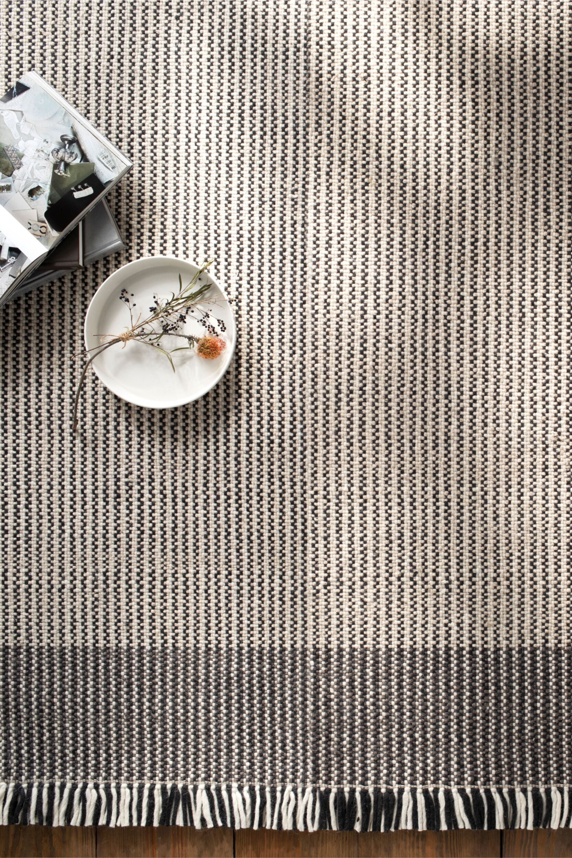 District Loom Modern hand woven rug Maris