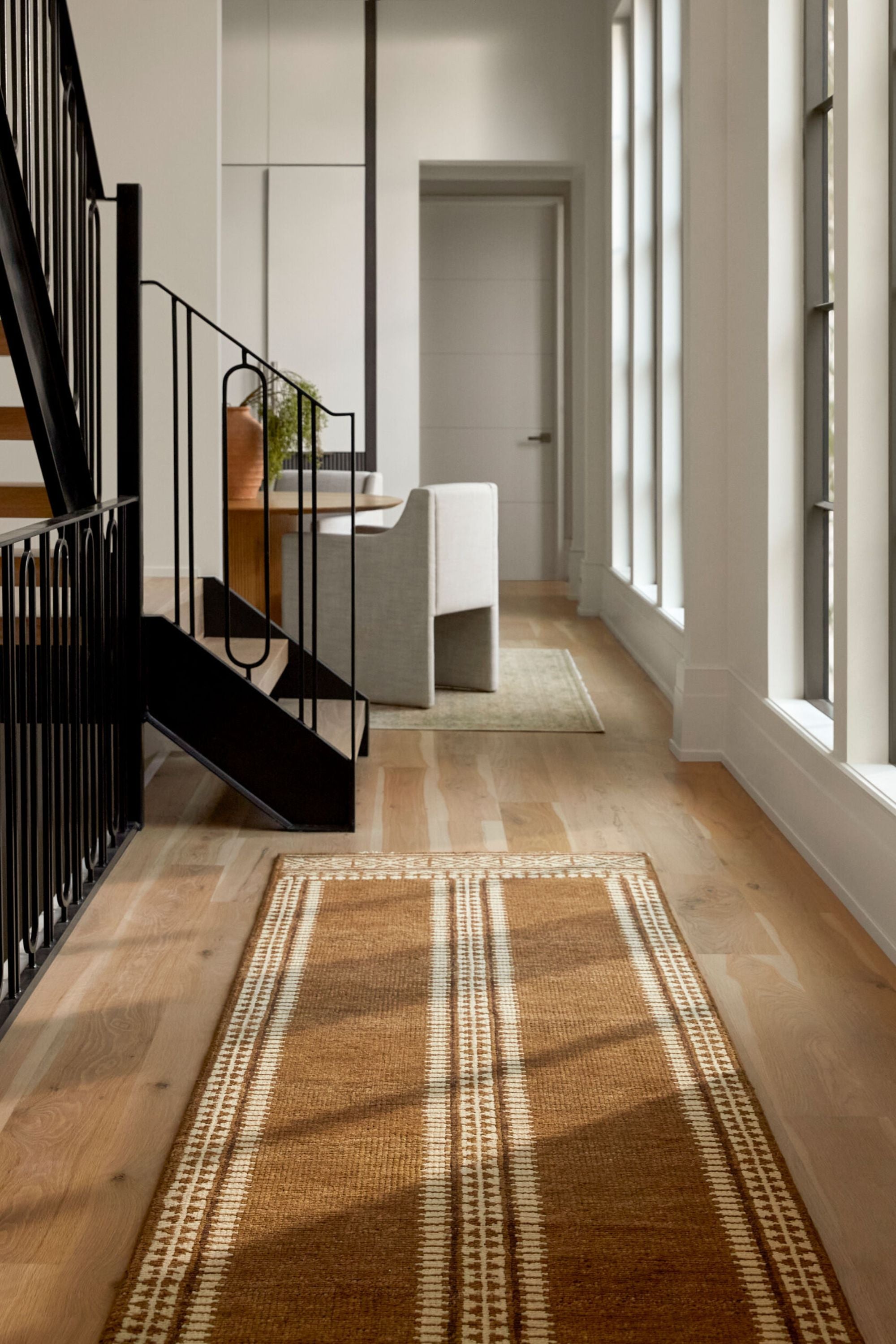 District Loom Modern hand knotted rug Riviera