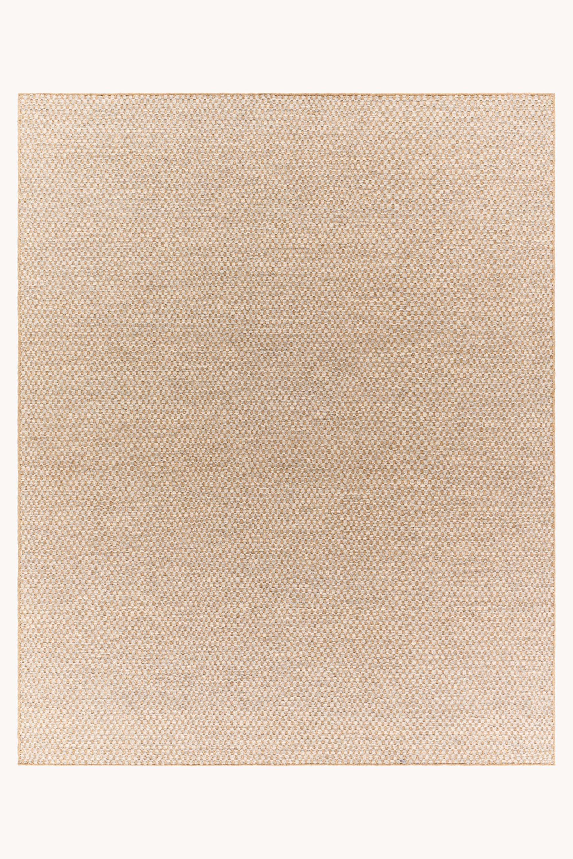 District Loom Modern hand woven rug Bolton Beige