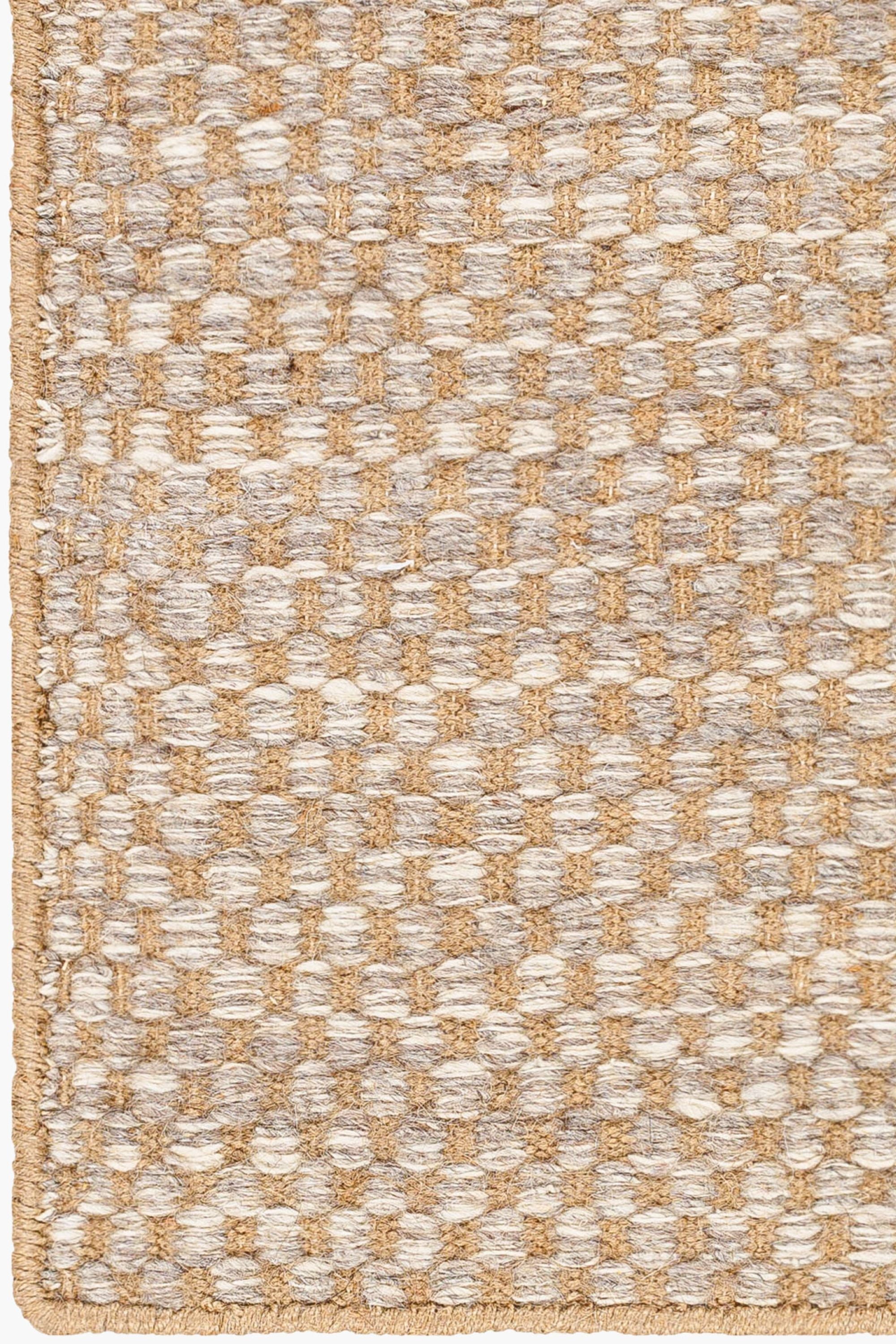 District Loom Modern hand woven rug Bolton Beige