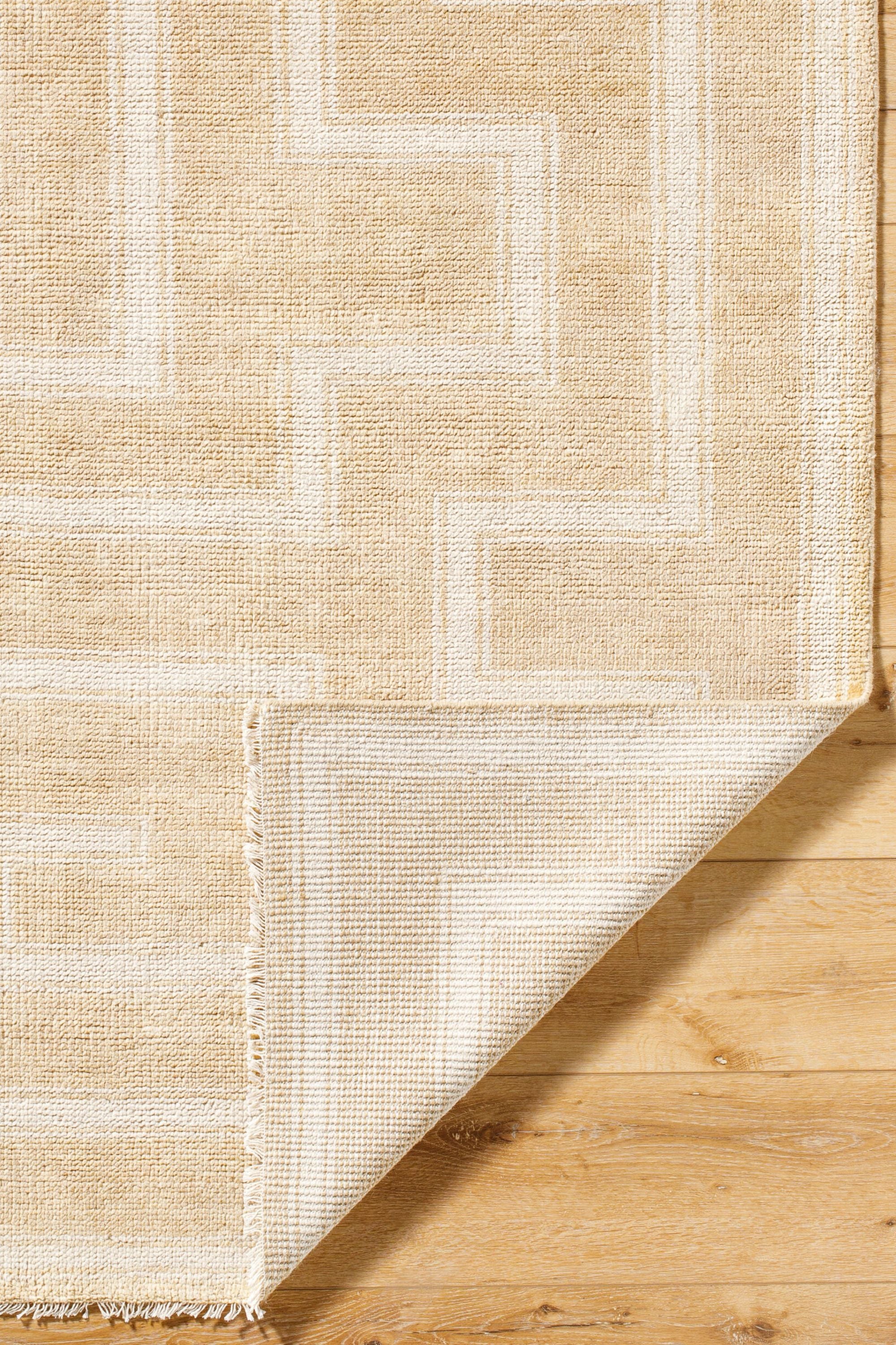 District Loom Modern hand knotted rug Rove Neutral