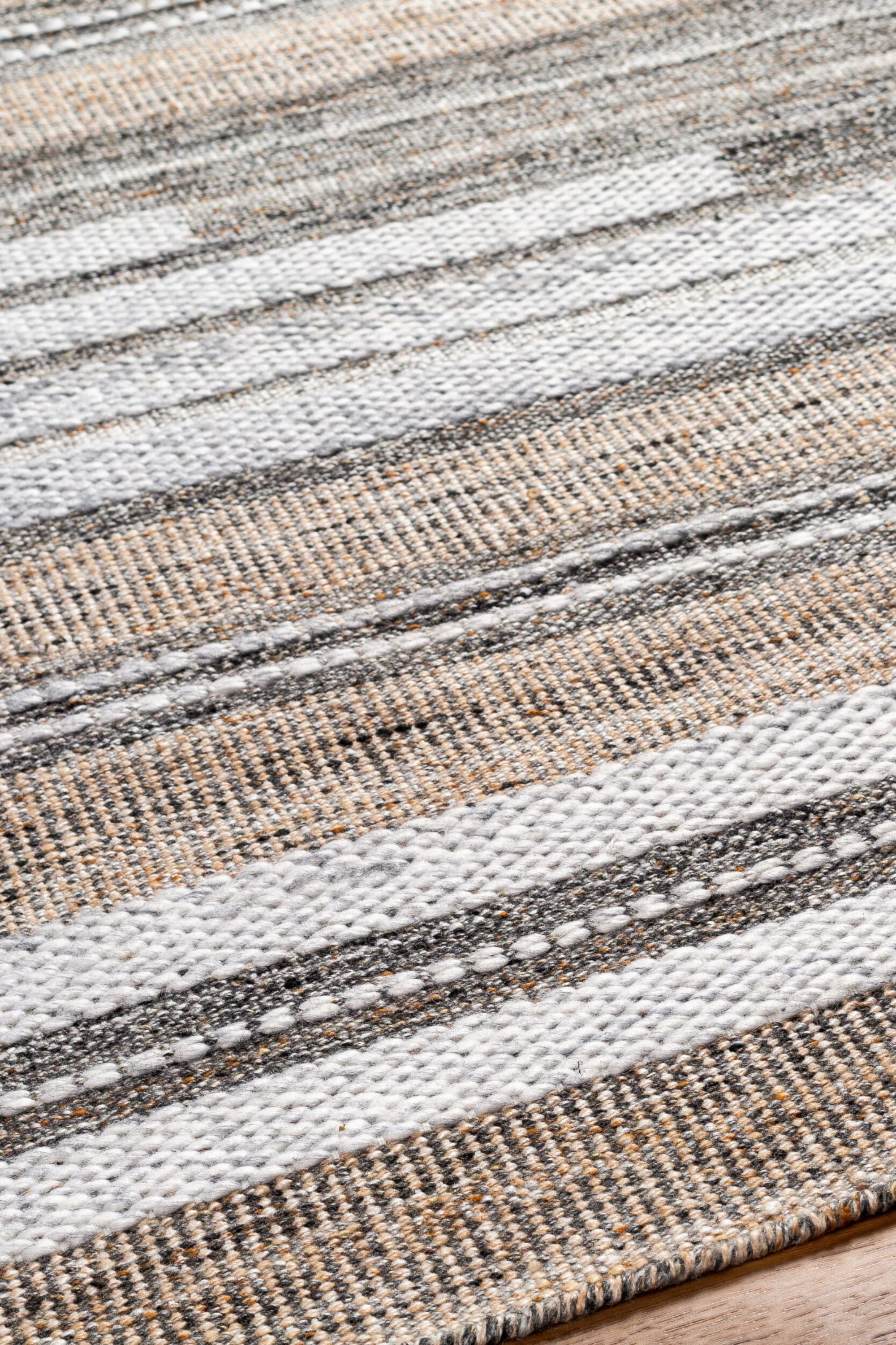 District Loom Modern hand woven rug Azalea