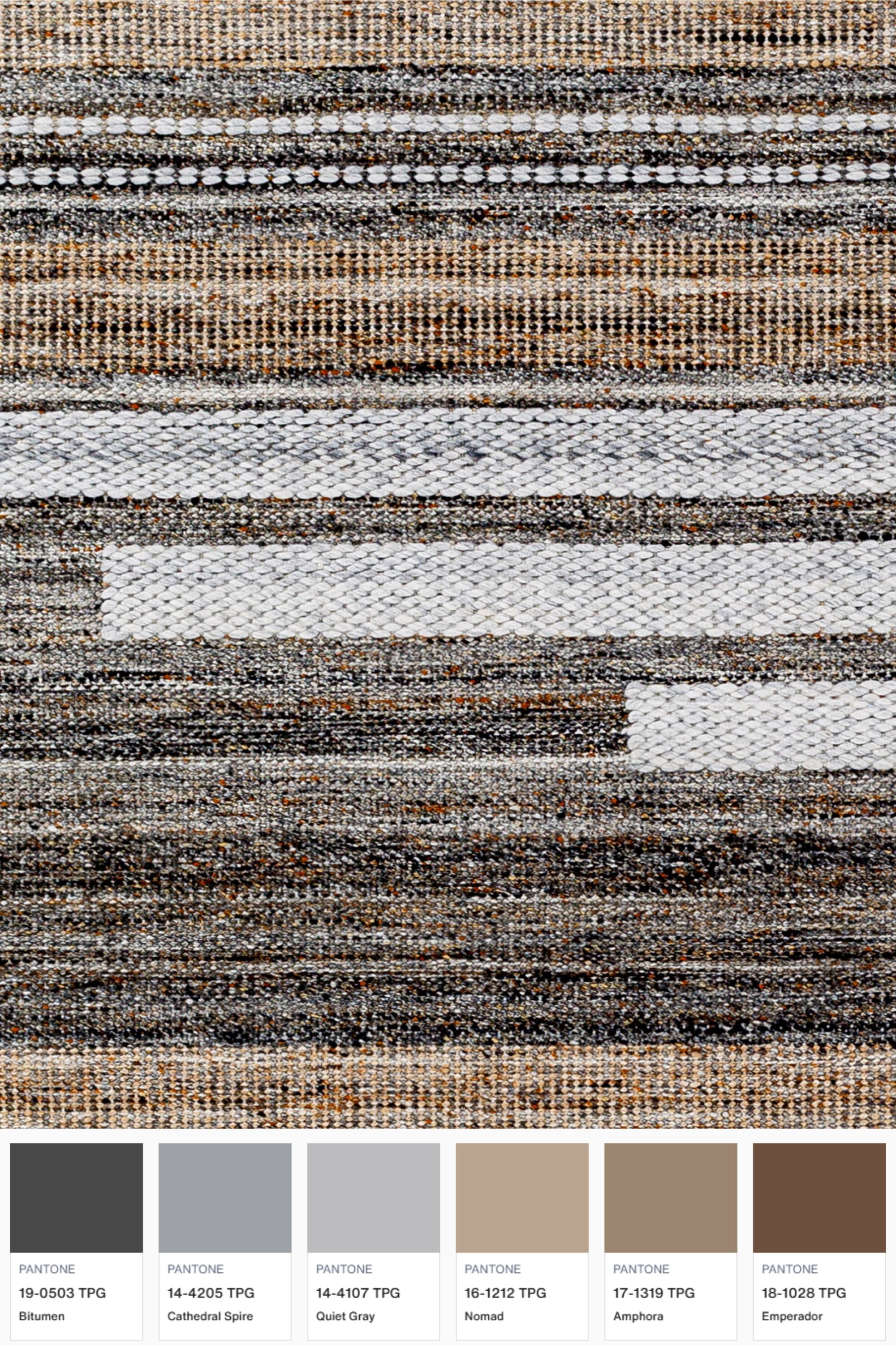District Loom Modern hand woven rug Azalea