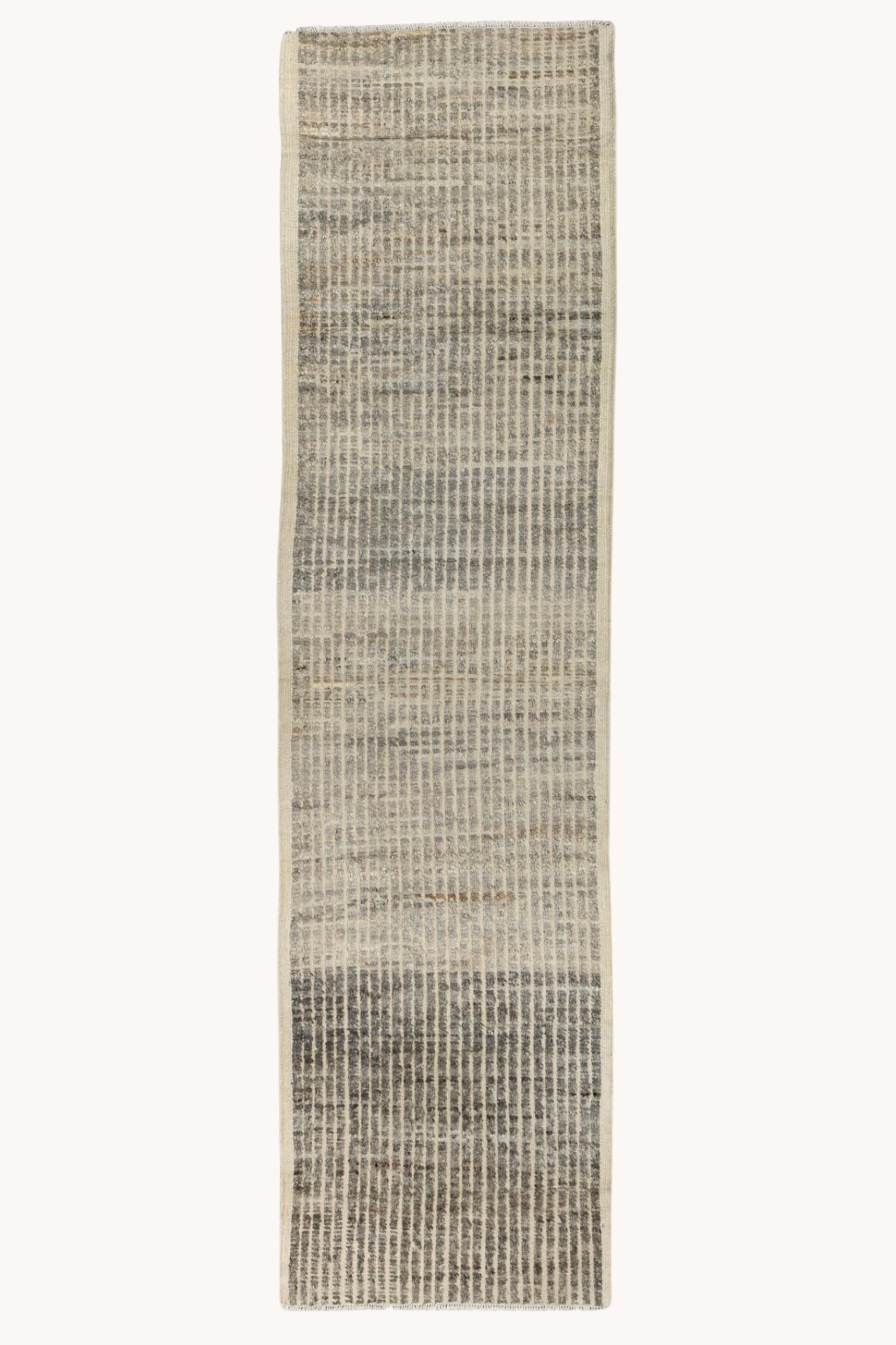 District Loom Modern hand knotted Afghan Tulu area rug made to order