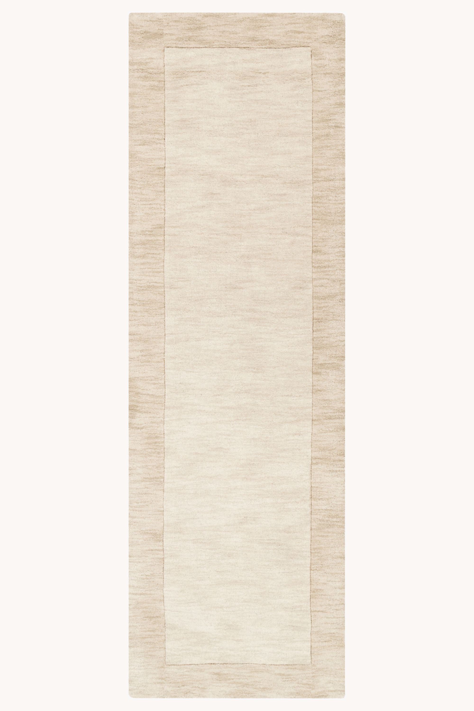 District Loom Modern hand loomed rug Finn Ivory