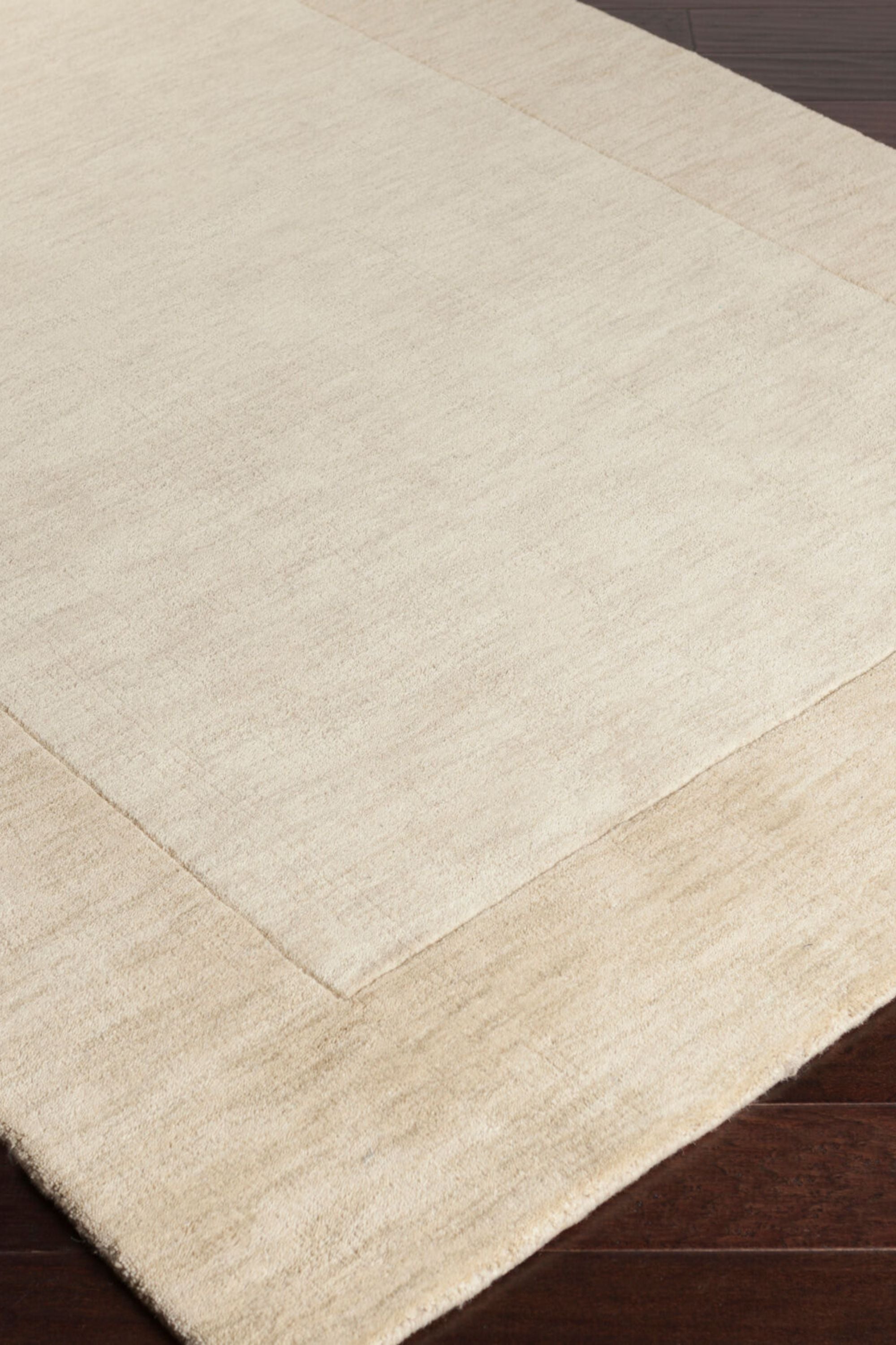 District Loom Modern hand loomed rug Finn Ivory