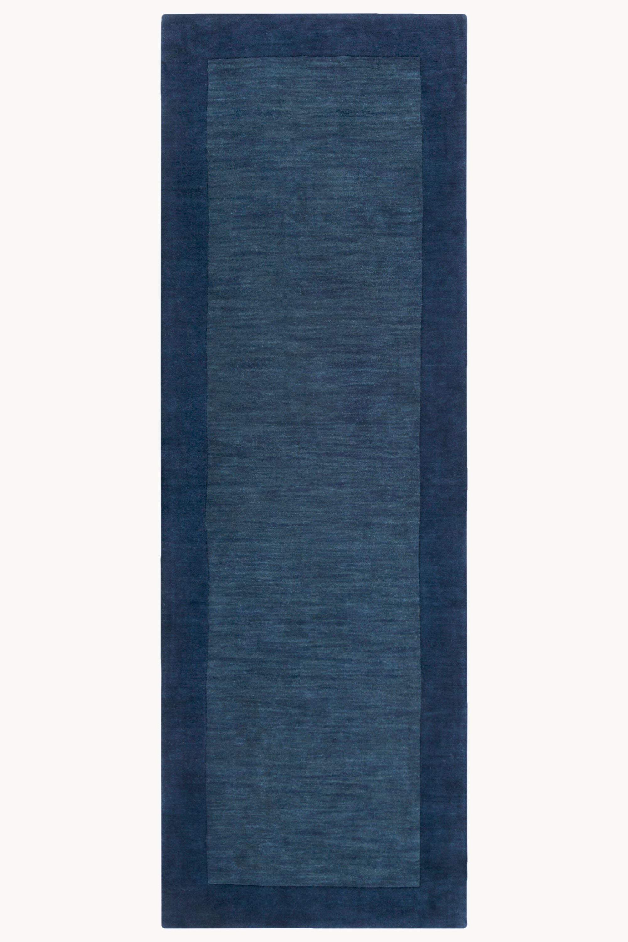 District Loom Modern hand loomed rug Finn Navy