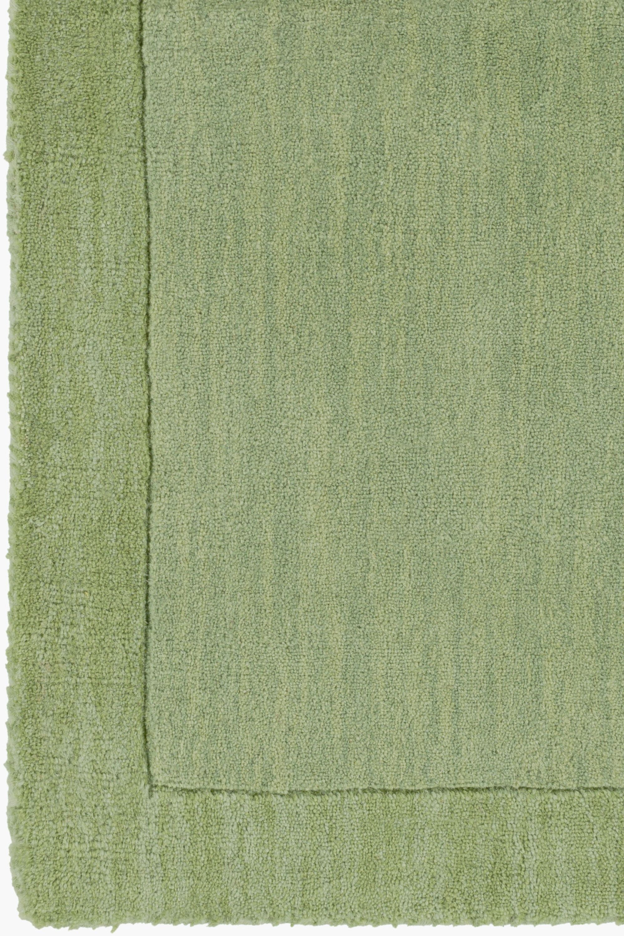 District Loom Modern hand loomed rug Finn Green