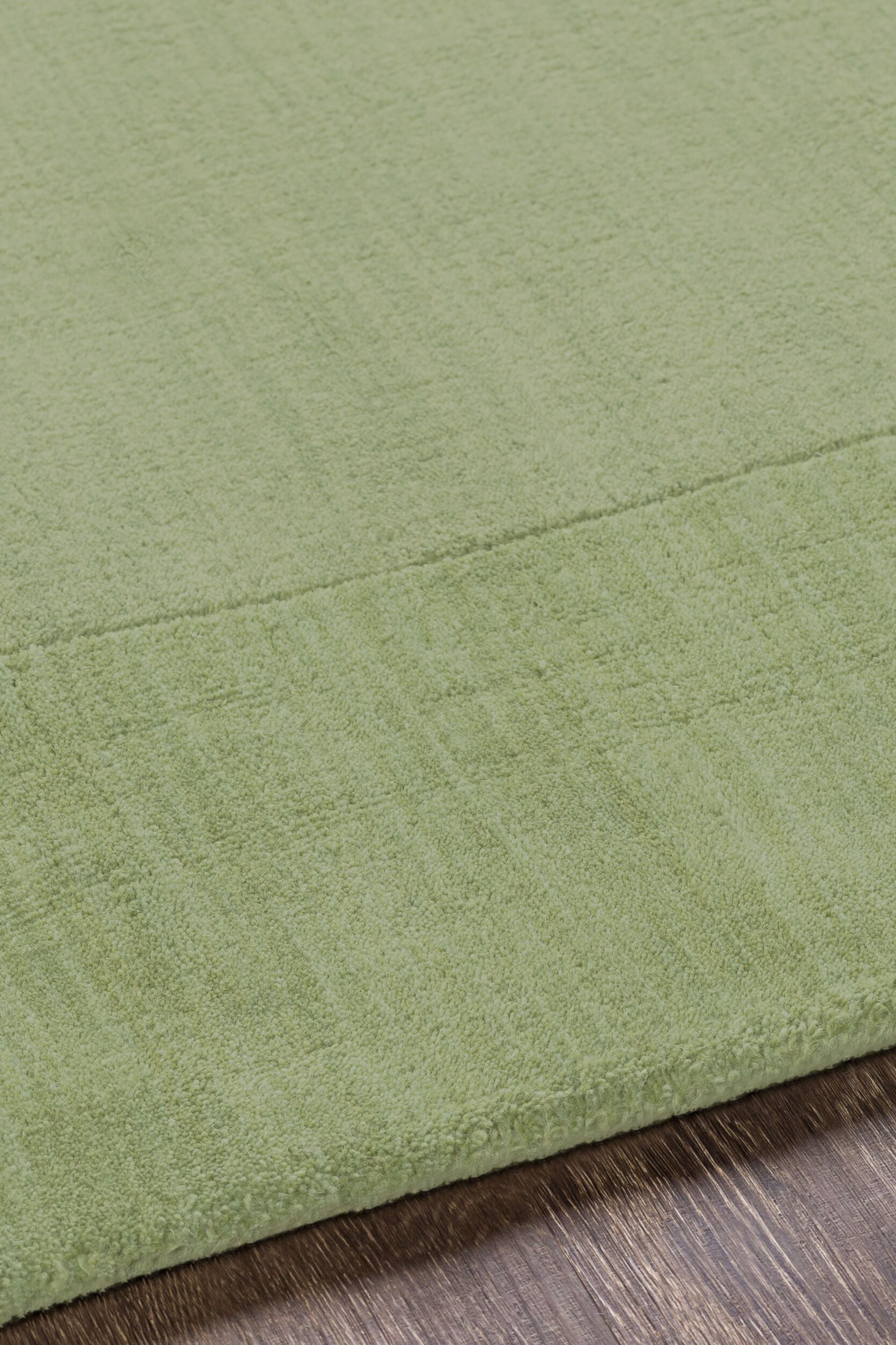 District Loom Modern hand loomed rug Finn Green