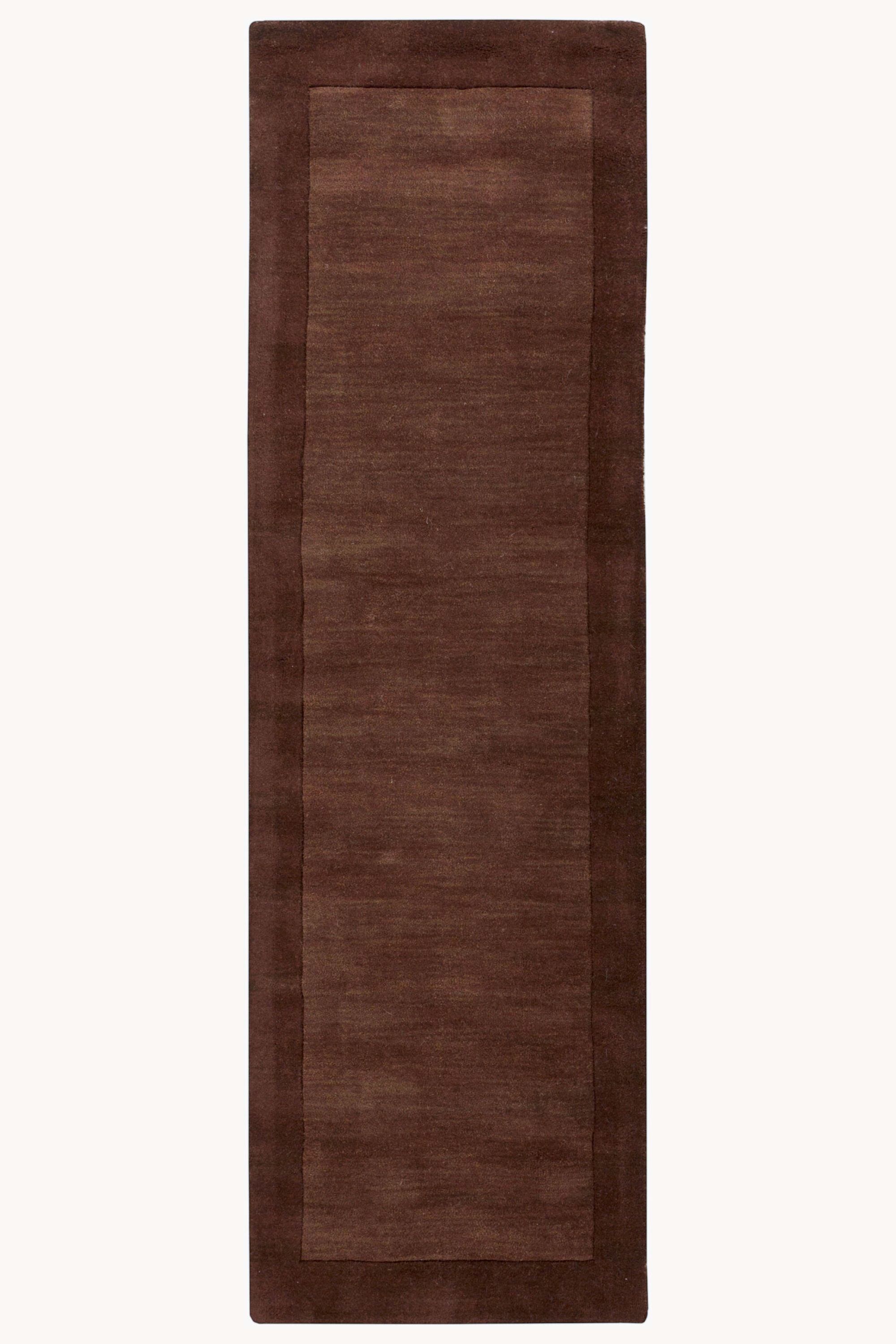 District Loom Modern hand loomed rug Finn Brown