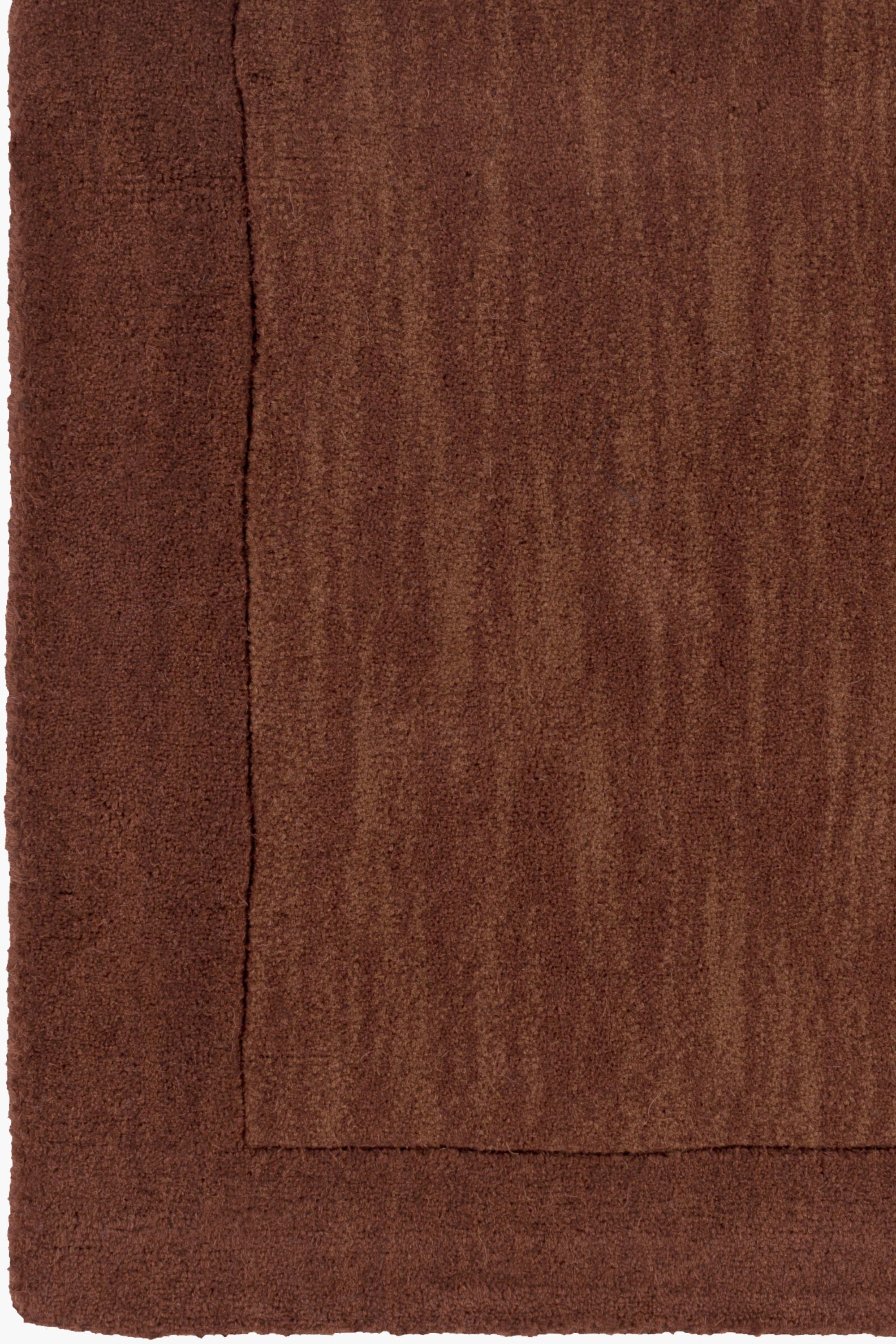 District Loom Modern hand loomed rug Finn Brown