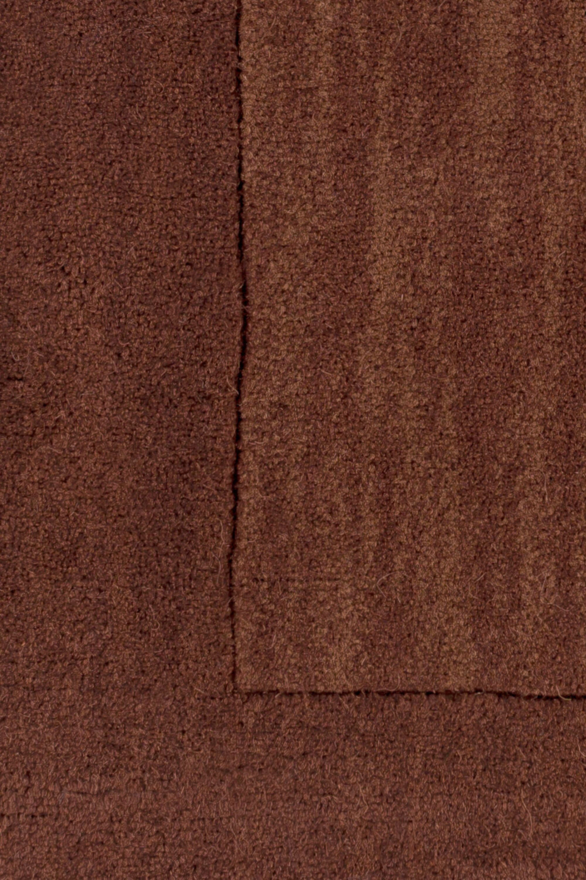 District Loom Modern hand loomed rug Finn Brown
