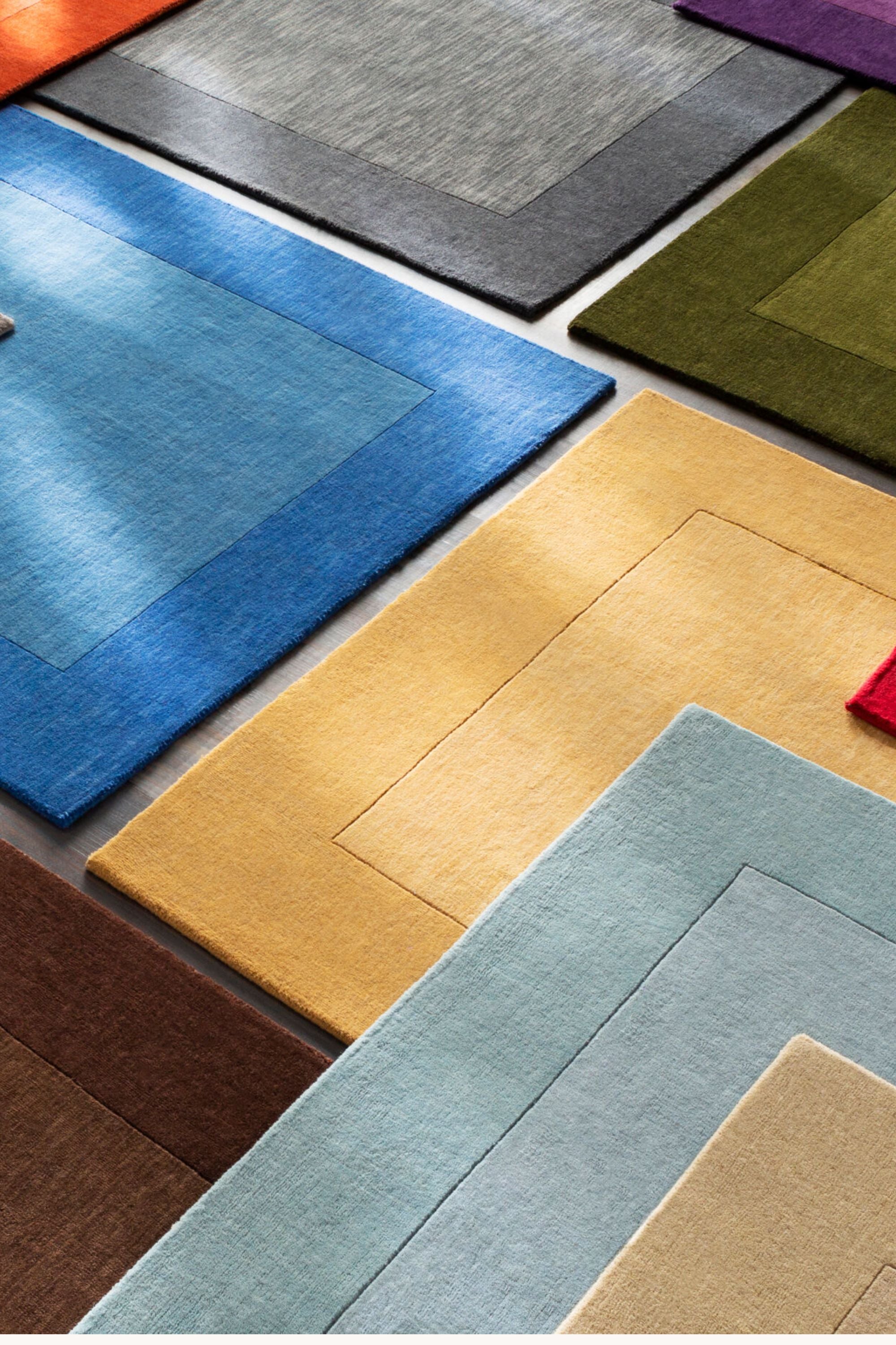 District Loom Modern hand loomed rug Finn Charcoal