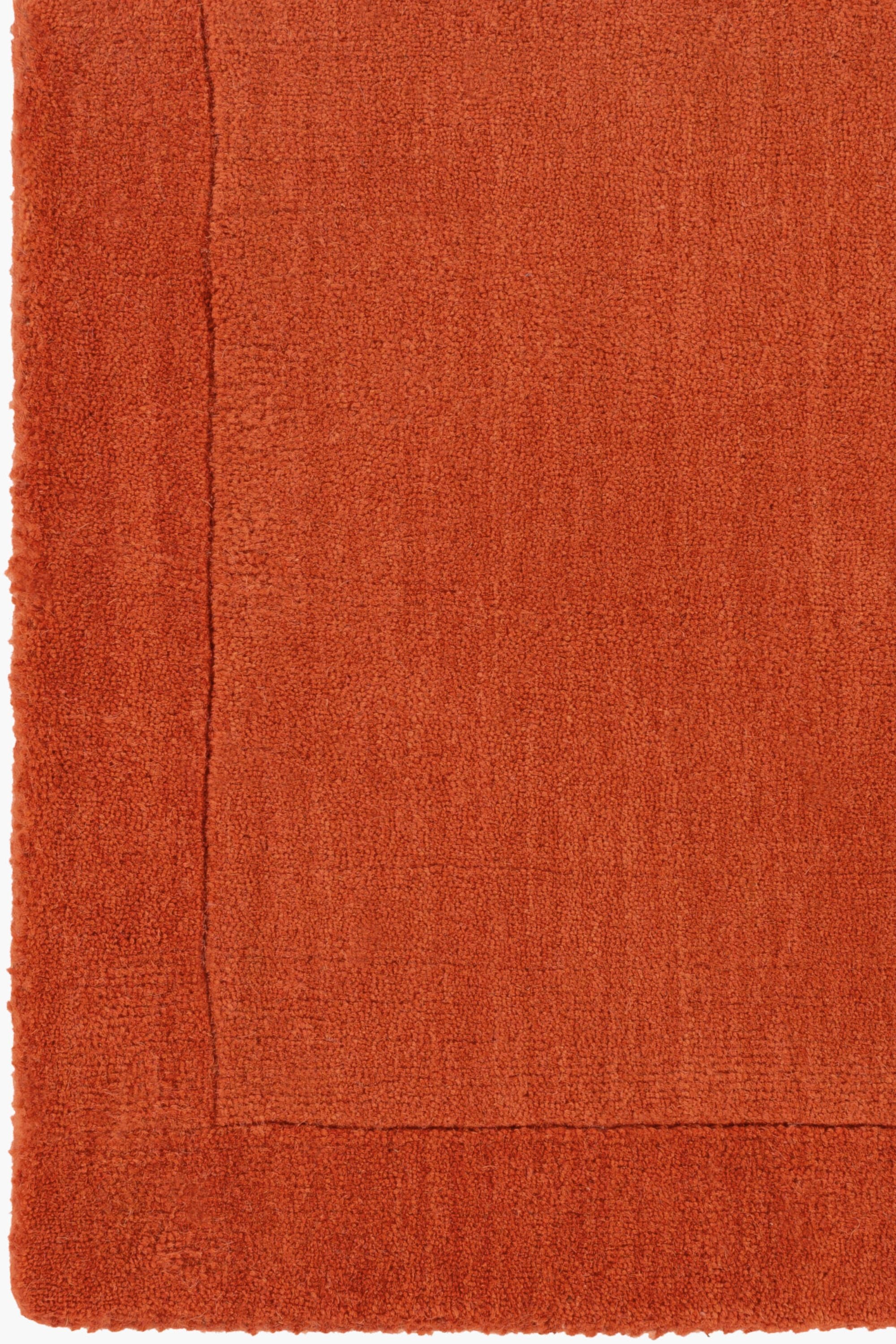 District Loom Modern hand loomed rug Finn Orange