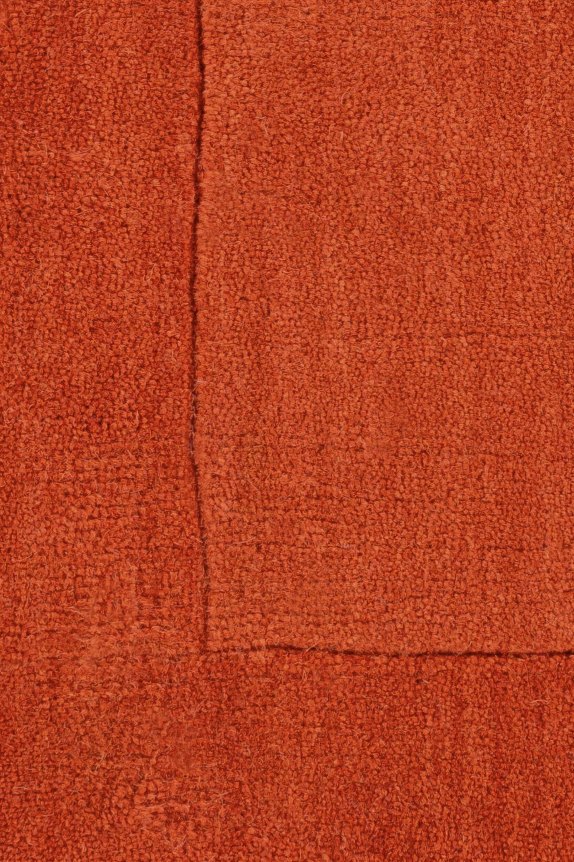District Loom Modern hand loomed rug Finn Orange