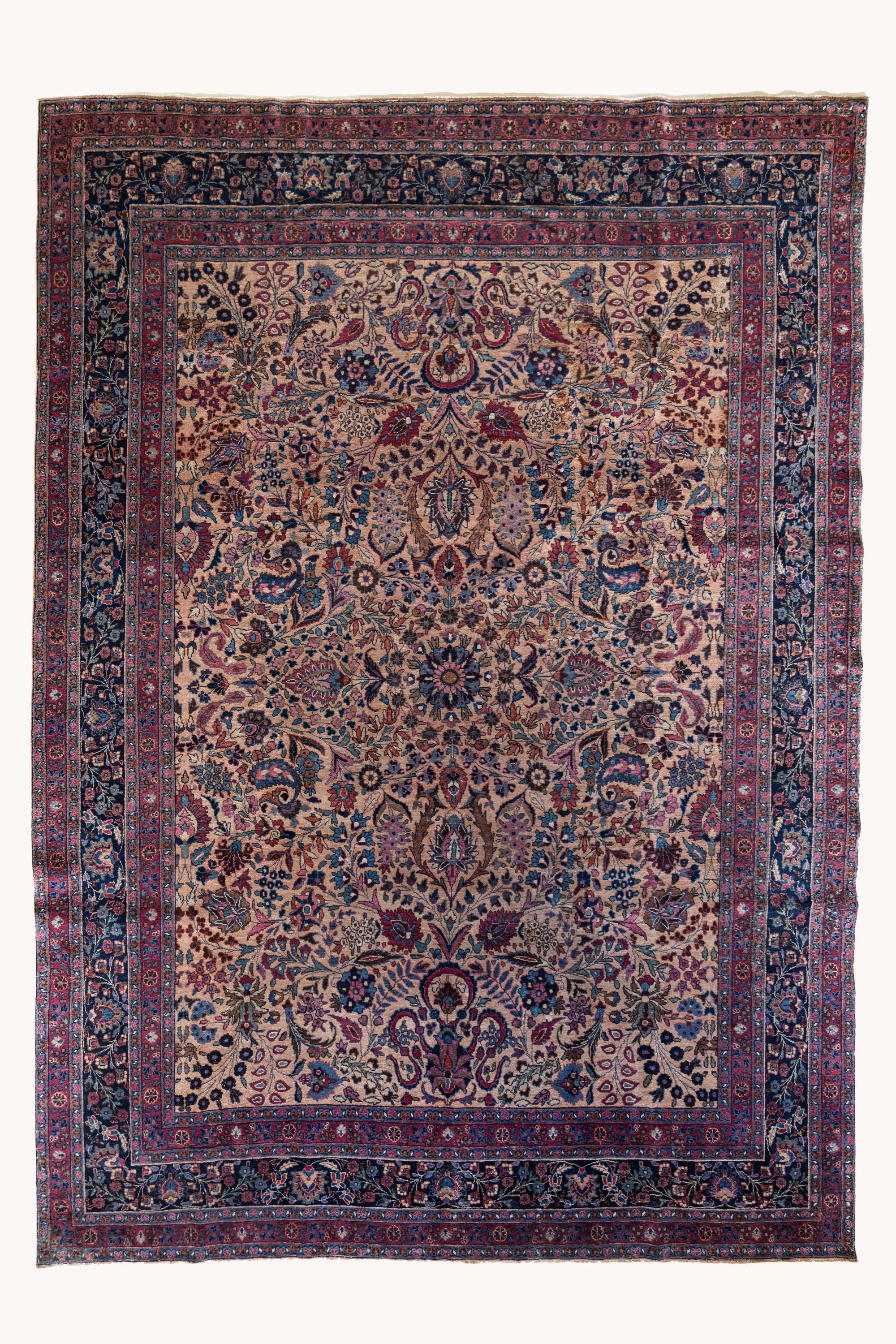 District Loom Vintage Tabriz Area Rug Pricilla